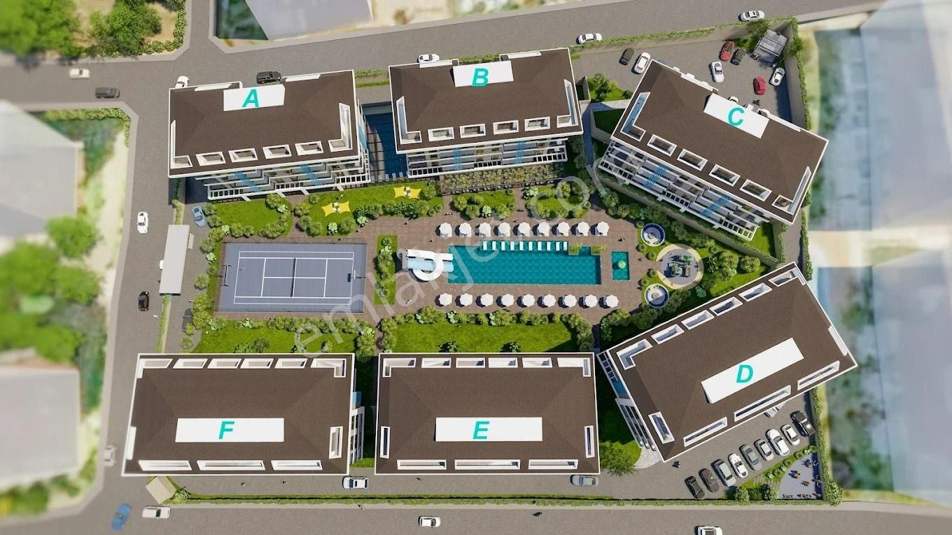 Alanya Kestel Calypso Resıdence 1+1 Satılık Daire - Görsel 30