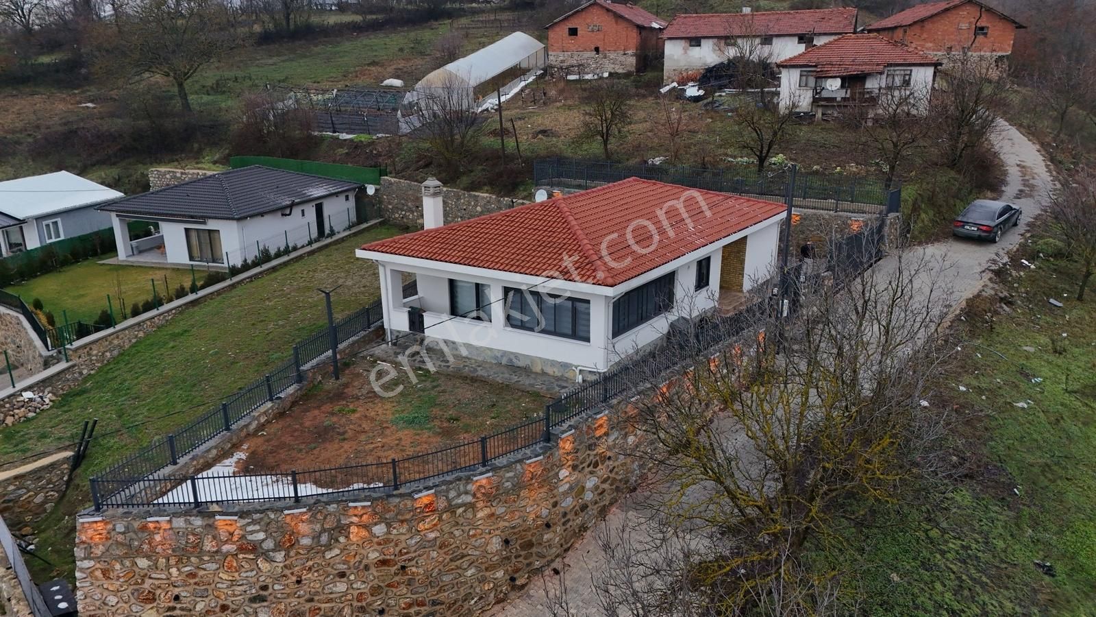 Şehre 1 Saat Mesafede Manzaralı 2+1 Lüks Müstakil Ev Keles - Görsel 22