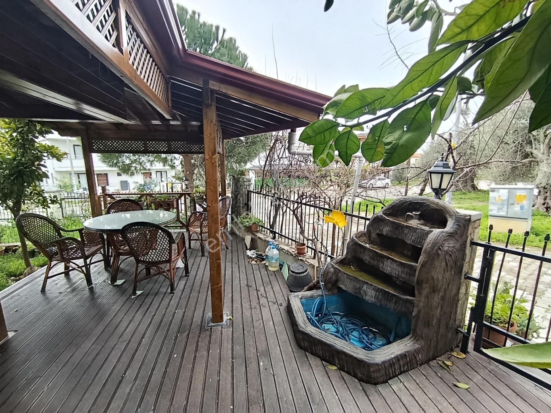 Kazdağları Deniz Manzaralı Köşe Villa 4+1 Şömineli Özel Bahçeli - Görsel 25