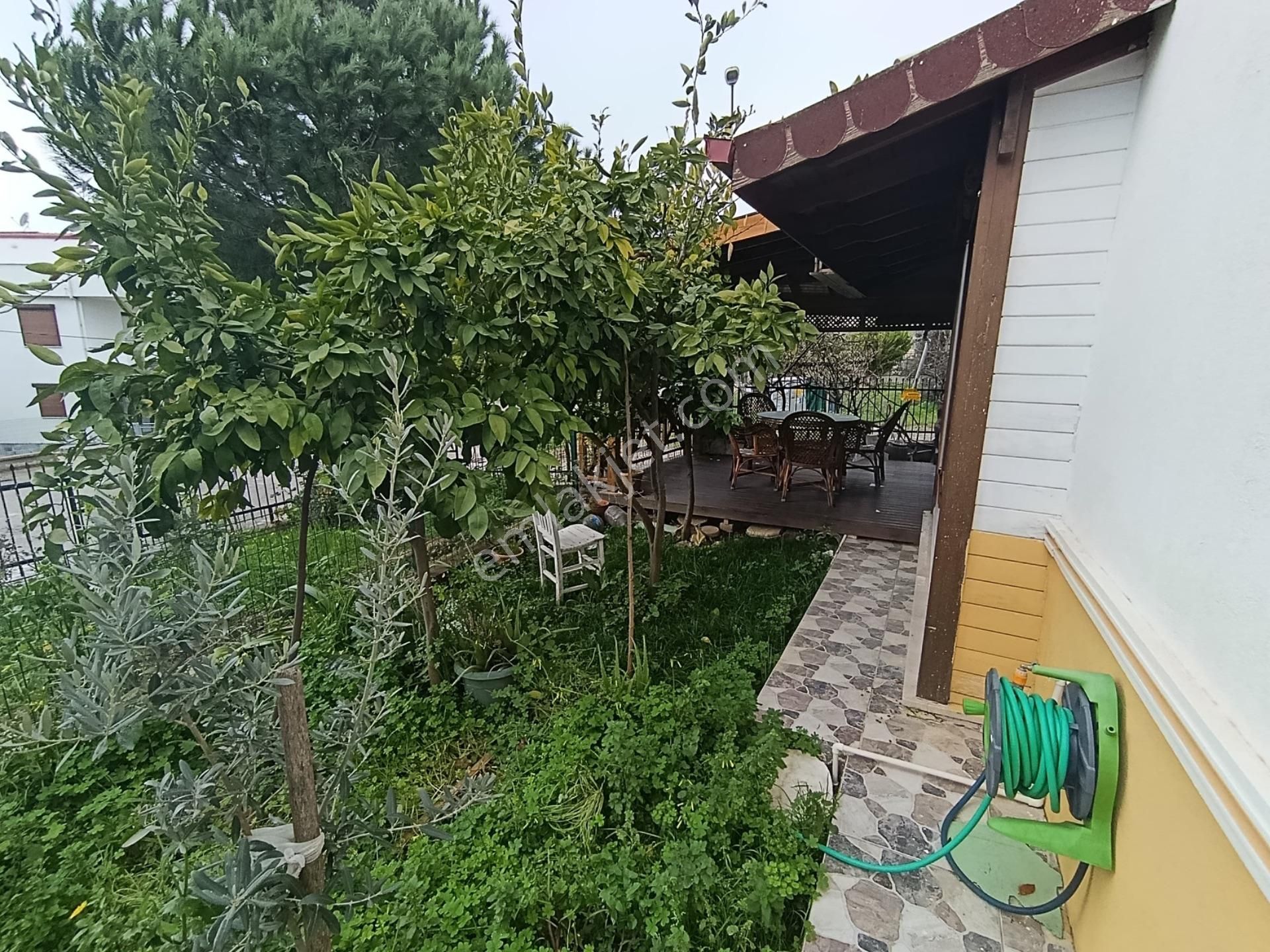 Kazdağları Deniz Manzaralı Köşe Villa 4+1 Şömineli Özel Bahçeli - Görsel 16