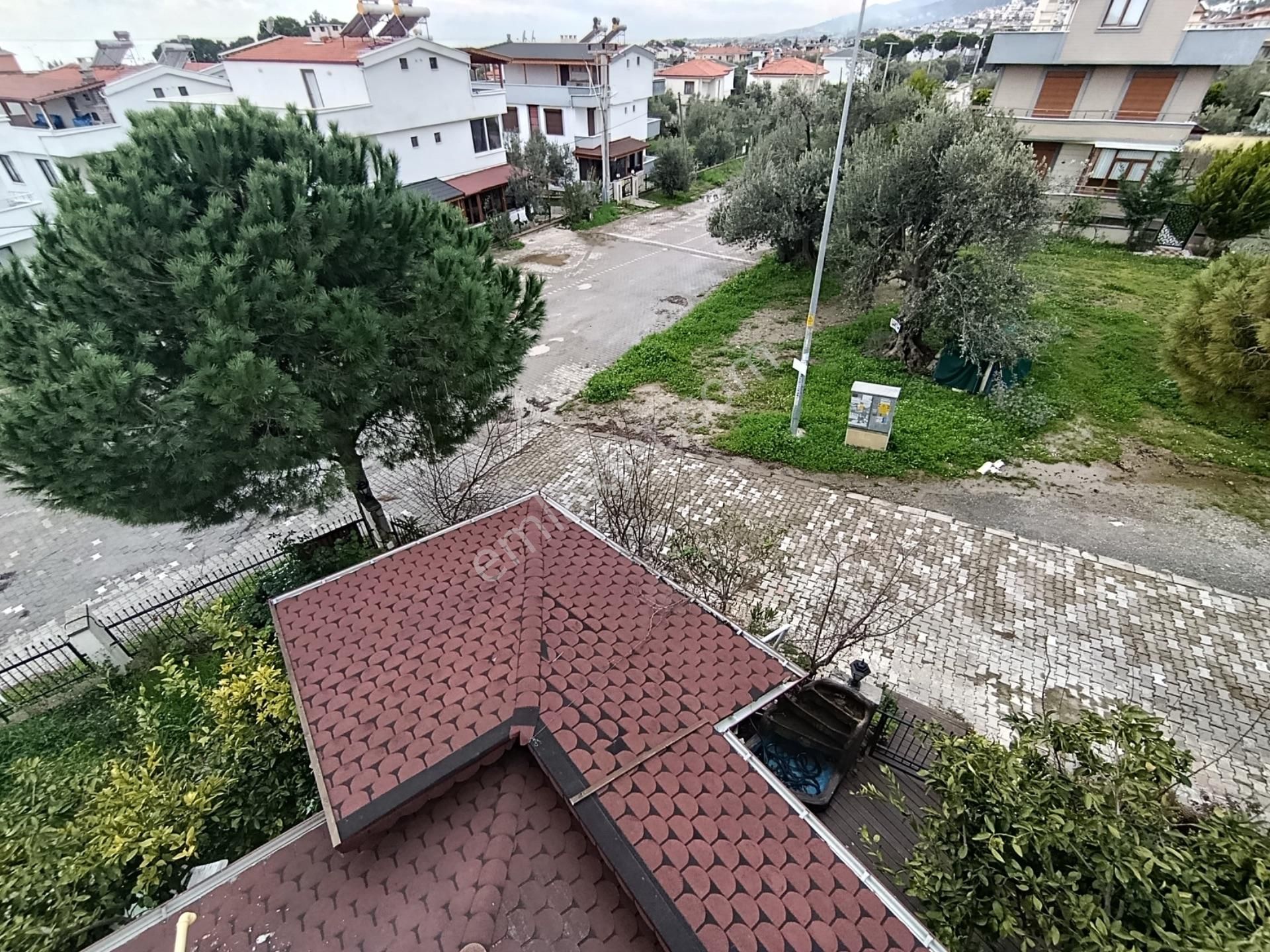 Kazdağları Deniz Manzaralı Köşe Villa 4+1 Şömineli Özel Bahçeli - Görsel 27