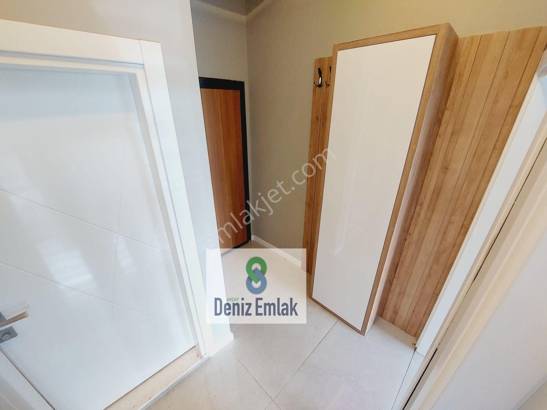 Denizden Akçayda Öncephe Kendine Ait Bahçeli Satılık 2+1 Lüks Daire. - Görsel 33