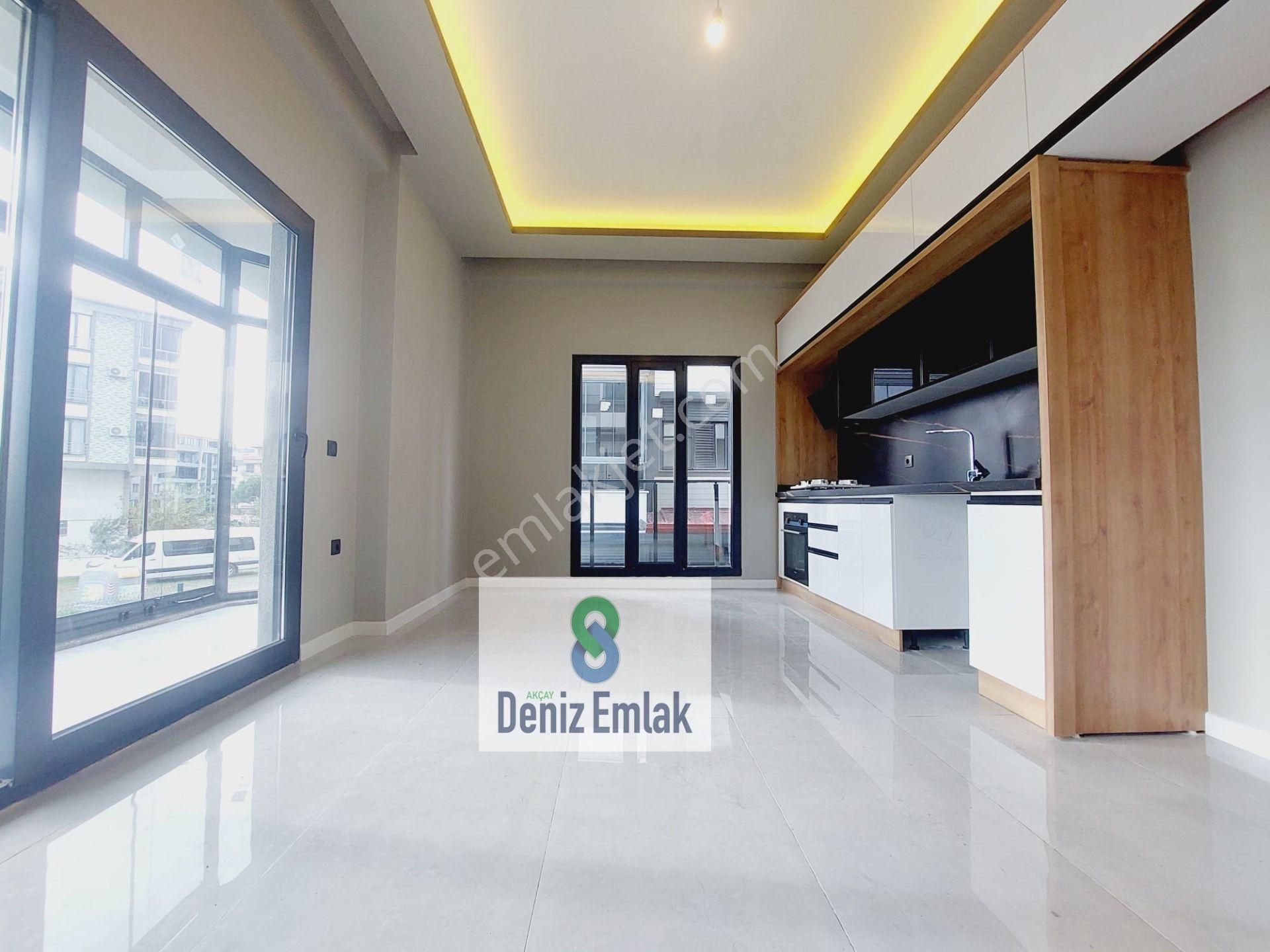 Denizden Akçayda Öncephe Kendine Ait Bahçeli Satılık 2+1 Lüks Daire. - Görsel 19
