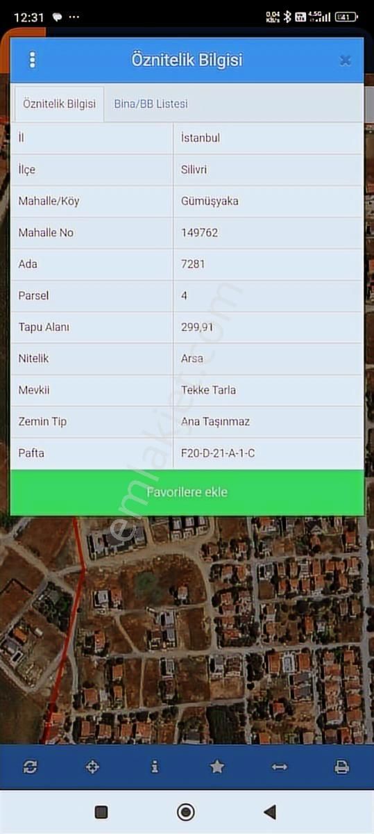 Silivri Gümüşyaka'da Ruhsatı Alınmış Satılık Arsa - Görsel 3