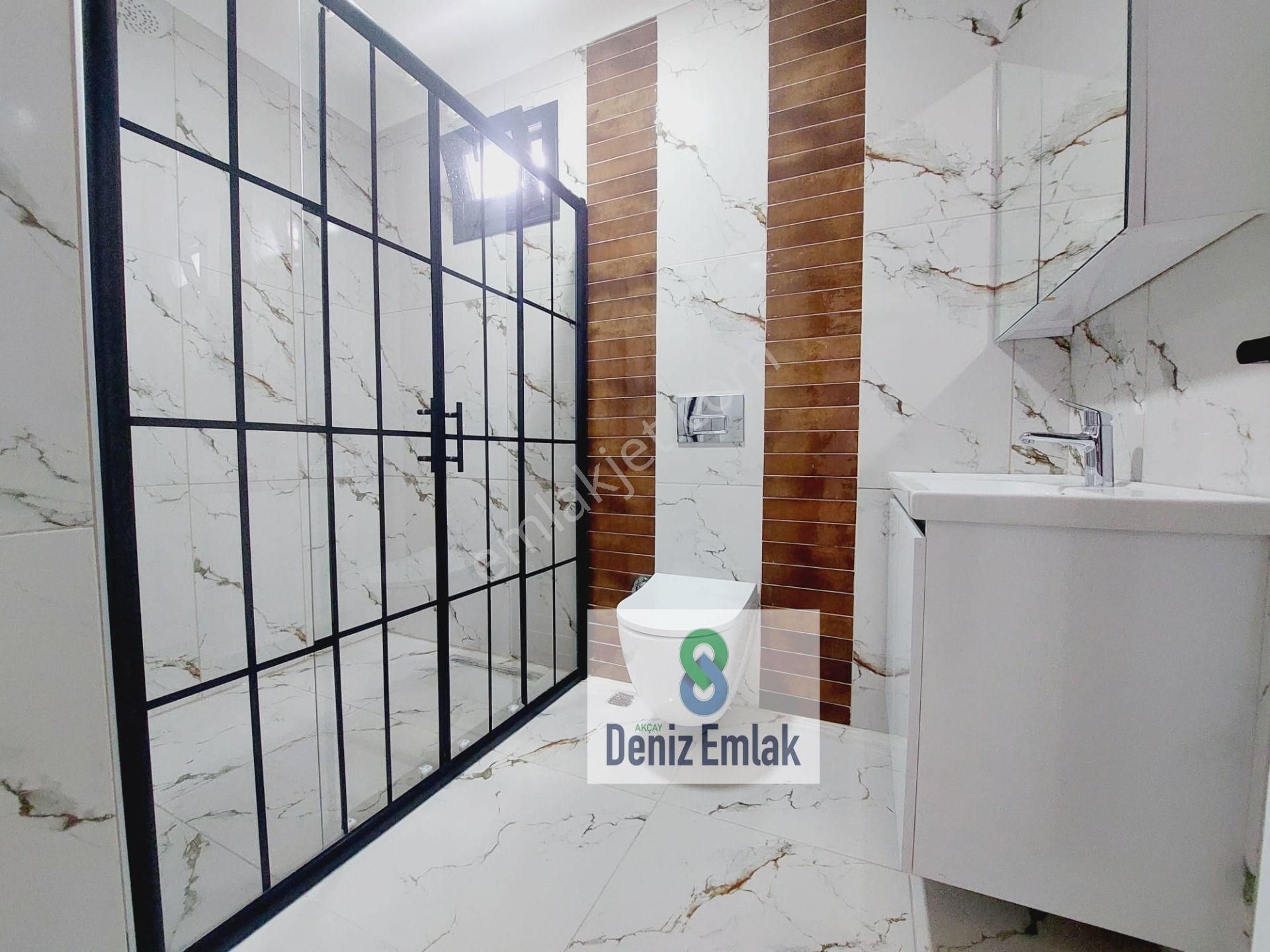 Denizden Akçayda Kendine Ait Bahçeli Satılık 2+1 Lüks Daire. - Görsel 23