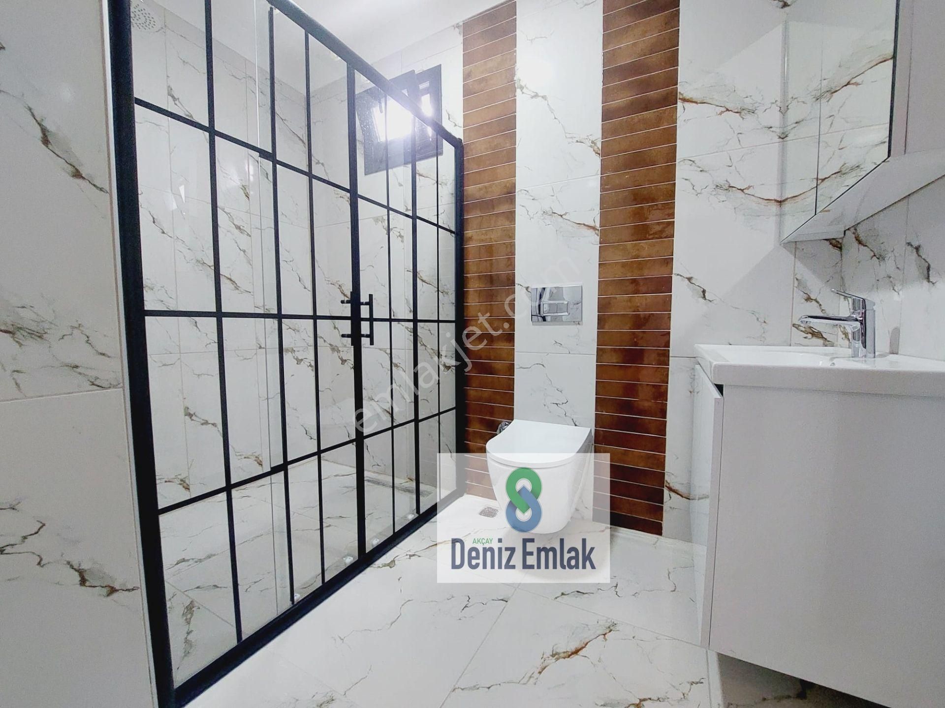 Denizden Akçayda Kendine Ait Bahçeli Satılık 2+1 Lüks Daire. - Görsel 34