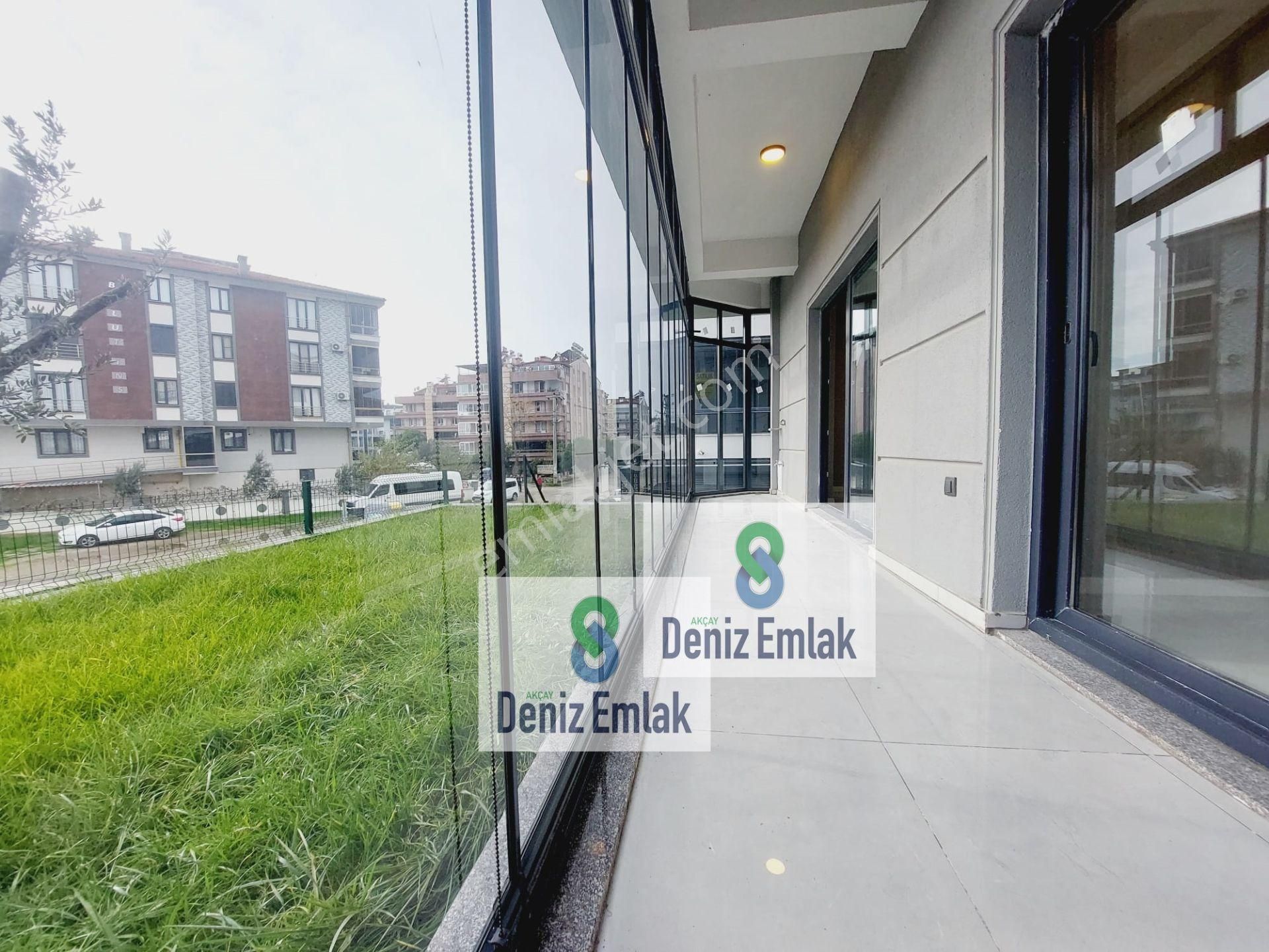 Denizden Akçayda Öncephe Kendine Ait Bahçeli Satılık 1+1 Lüks Daire. - Görsel 31
