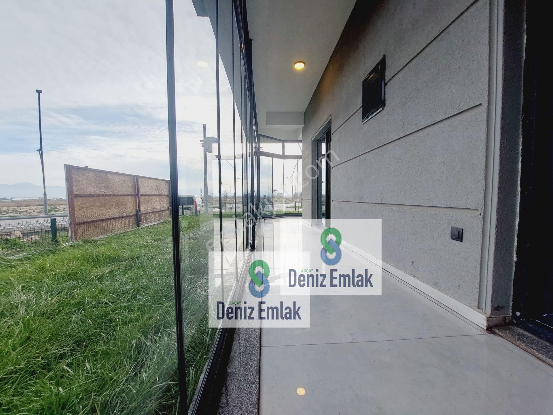 Denizden Akçayda Öncephe Kendine Ait Bahçeli Satılık 1+1 Lüks Daire. - Görsel 13