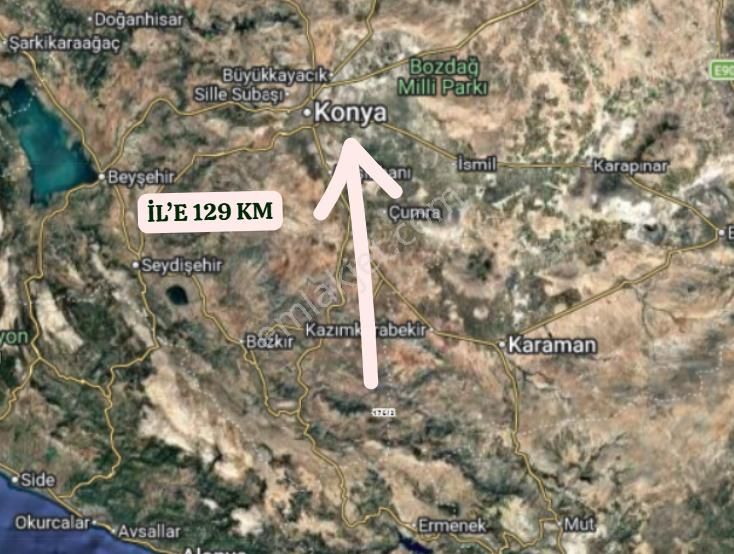 Konya Hadim Selahattin Köyünde 16.353 M² Tarla Satılıktır - Görsel 6