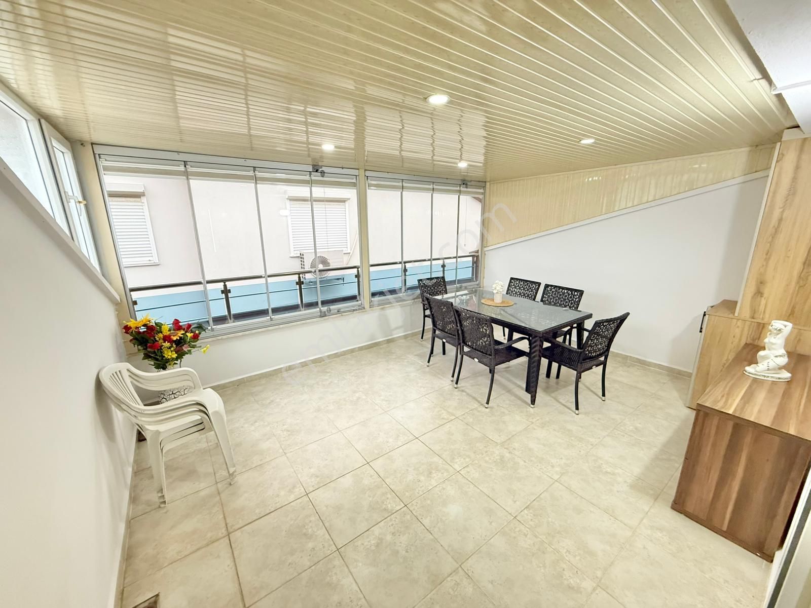 Didim Efelerde Satılık Havuzlu Sitede 3+1 Full Eşyalı Geniş Kat Dublexi - Görsel 4