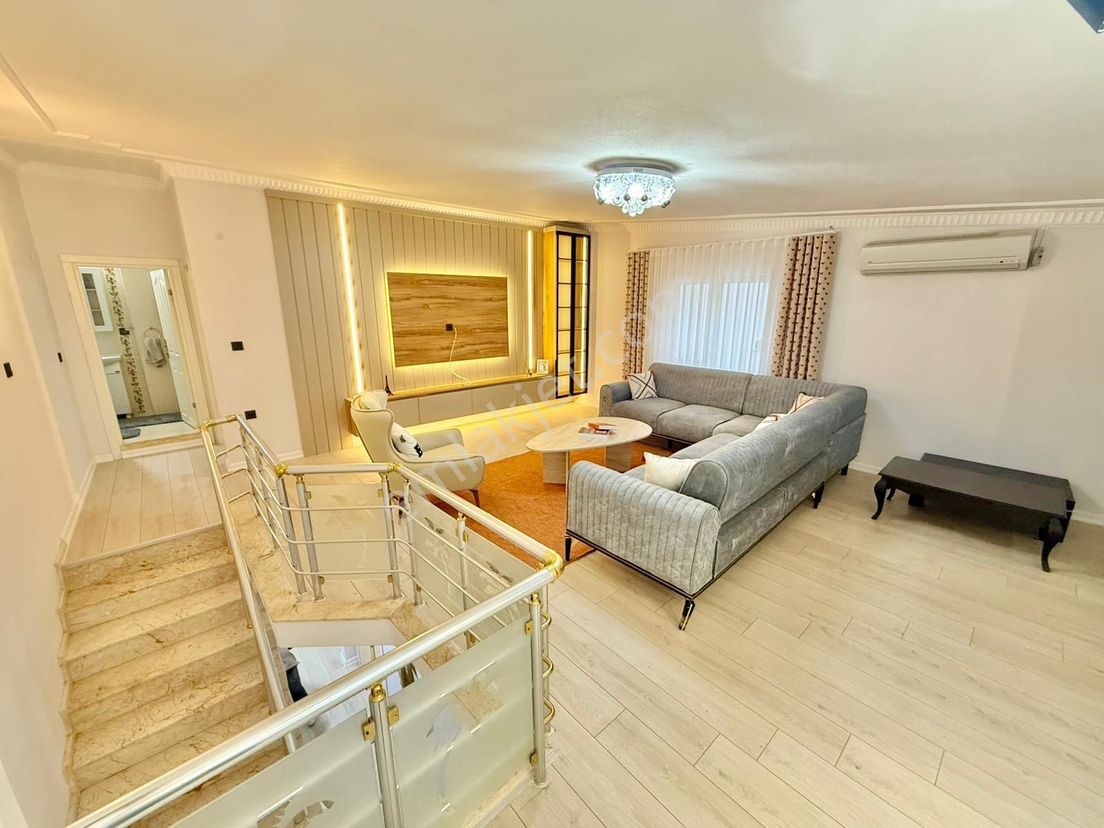 Didim Efelerde Satılık Havuzlu Sitede 3+1 Full Eşyalı Geniş Kat Dublexi - Görsel 20