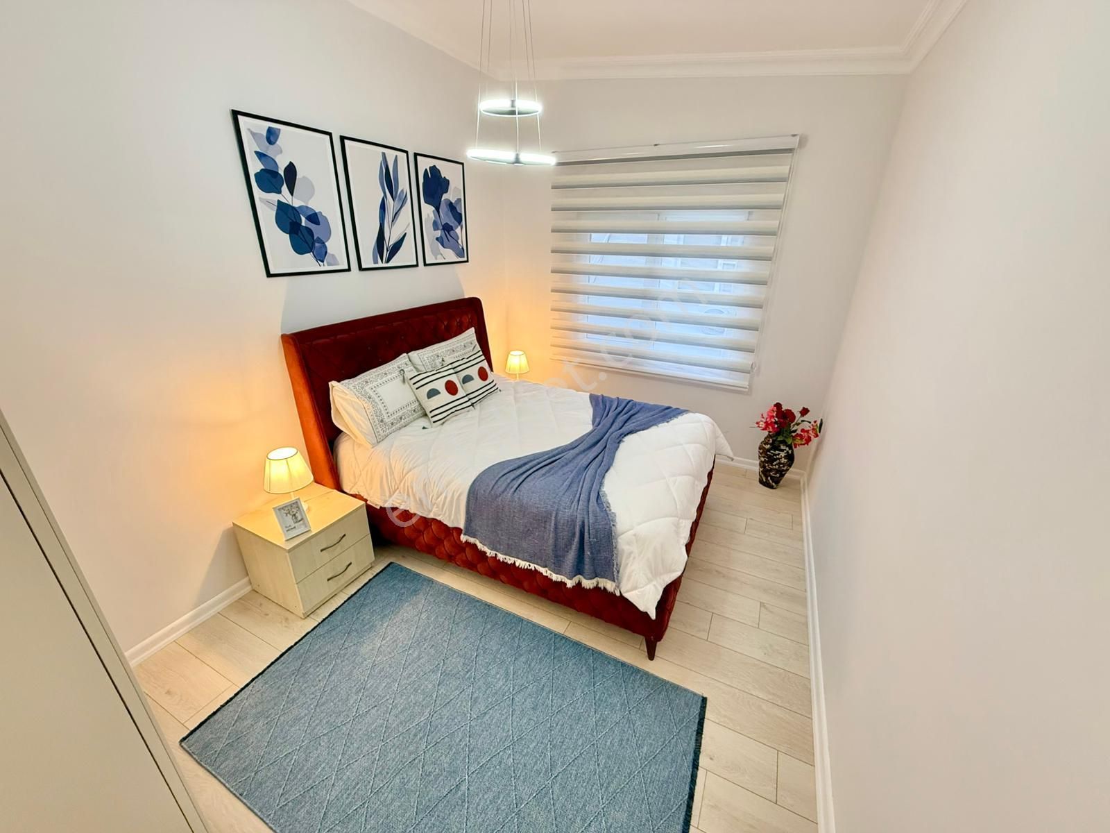 Didim Efelerde Satılık Havuzlu Sitede 3+1 Full Eşyalı Geniş Kat Dublexi - Görsel 8