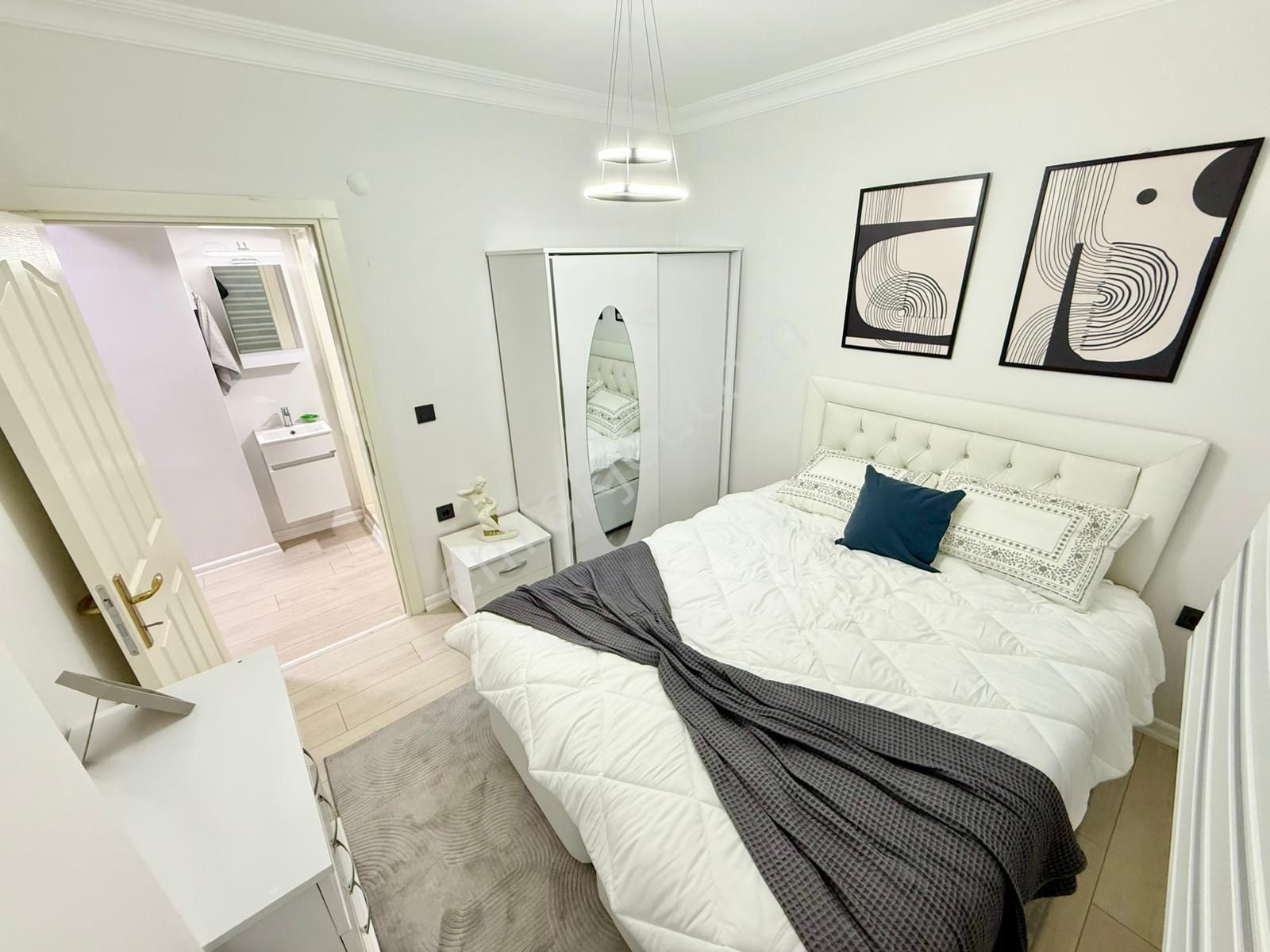 Didim Efelerde Satılık Havuzlu Sitede 3+1 Full Eşyalı Geniş Kat Dublexi - Görsel 30