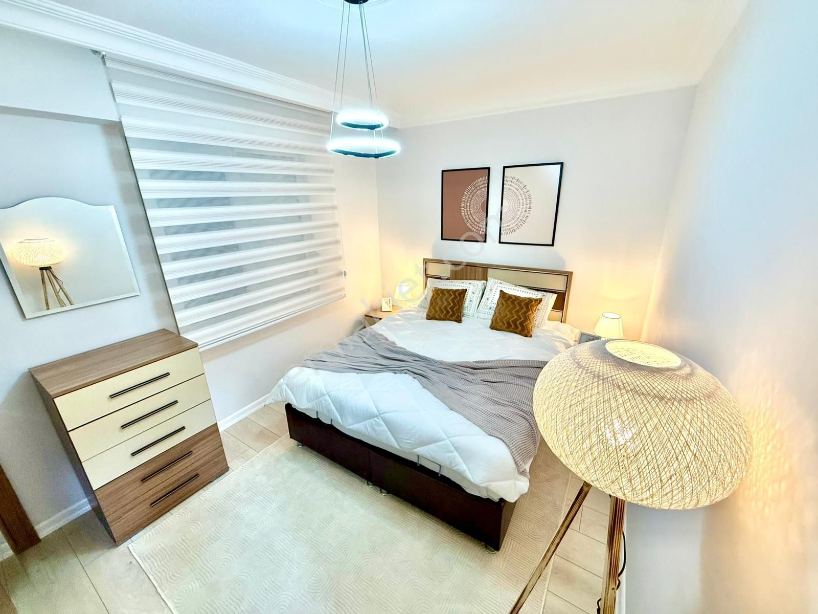 Didim Efelerde Satılık Havuzlu Sitede 3+1 Full Eşyalı Geniş Kat Dublexi - Görsel 14