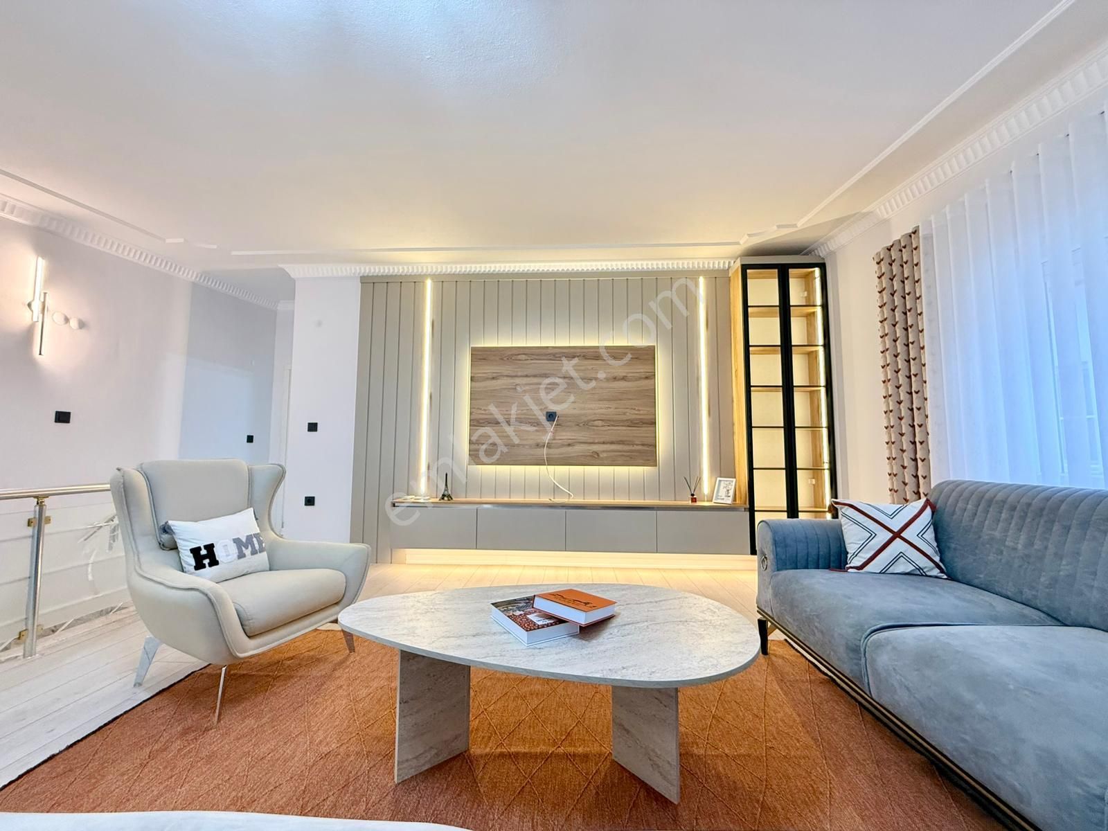 Didim Efelerde Satılık Havuzlu Sitede 3+1 Full Eşyalı Geniş Kat Dublexi - Görsel 21