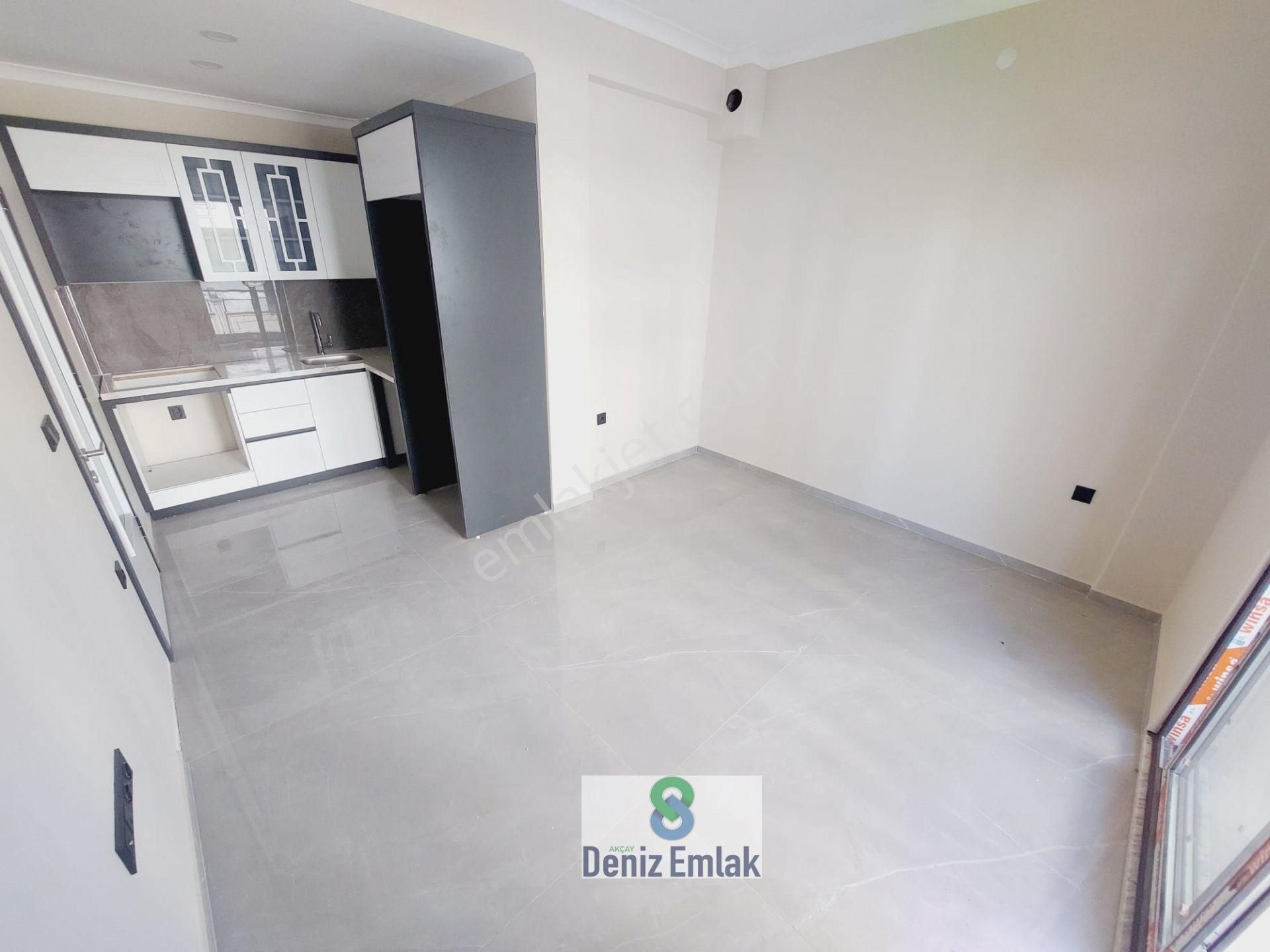 Denizden Akçayda Geniş Balkonlu Satılık 1+1 Sıfır Daire. - Görsel 13