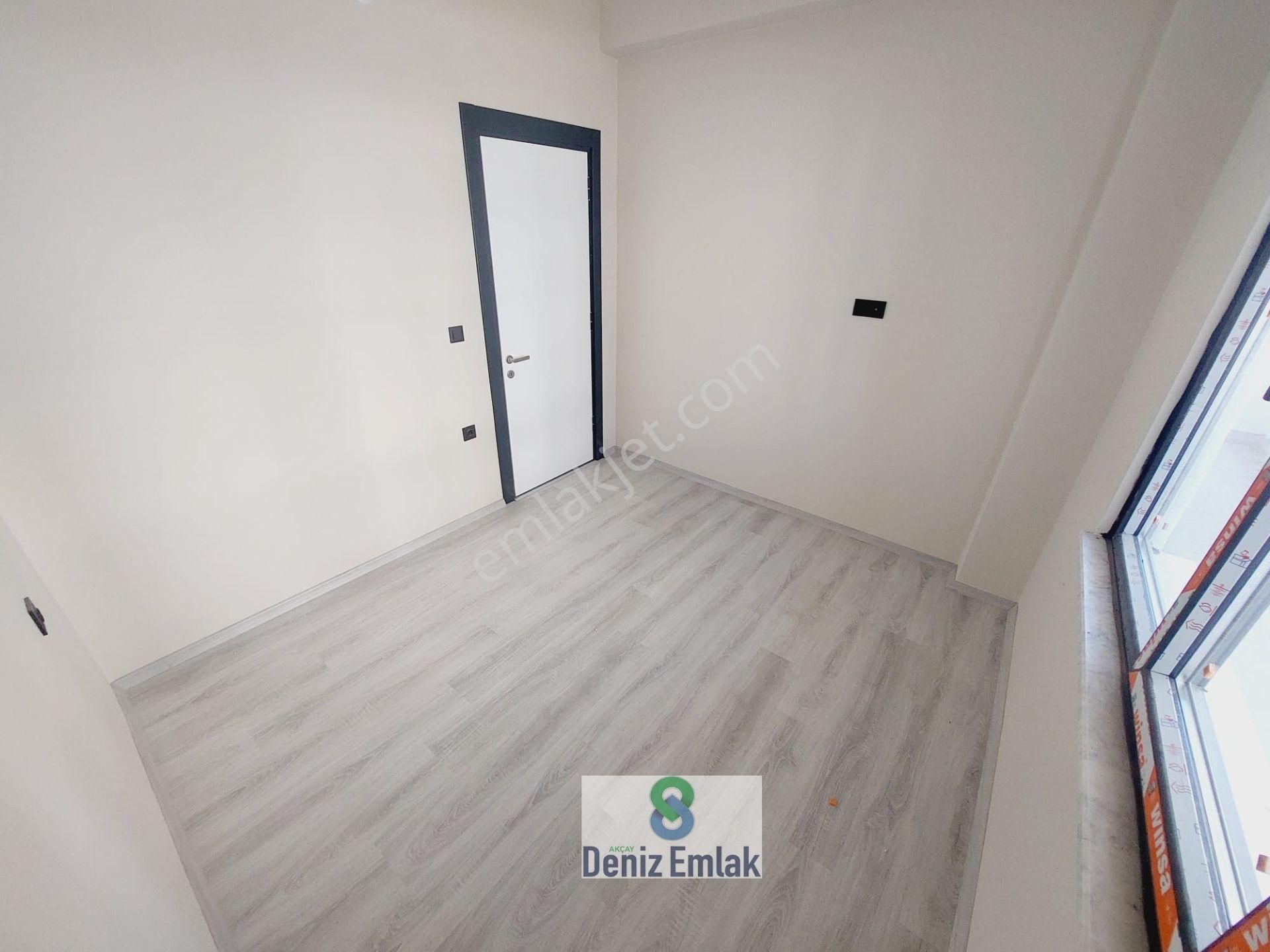 Denizden Akçayda Geniş Balkonlu Satılık 1+1 Sıfır Daire. - Görsel 16