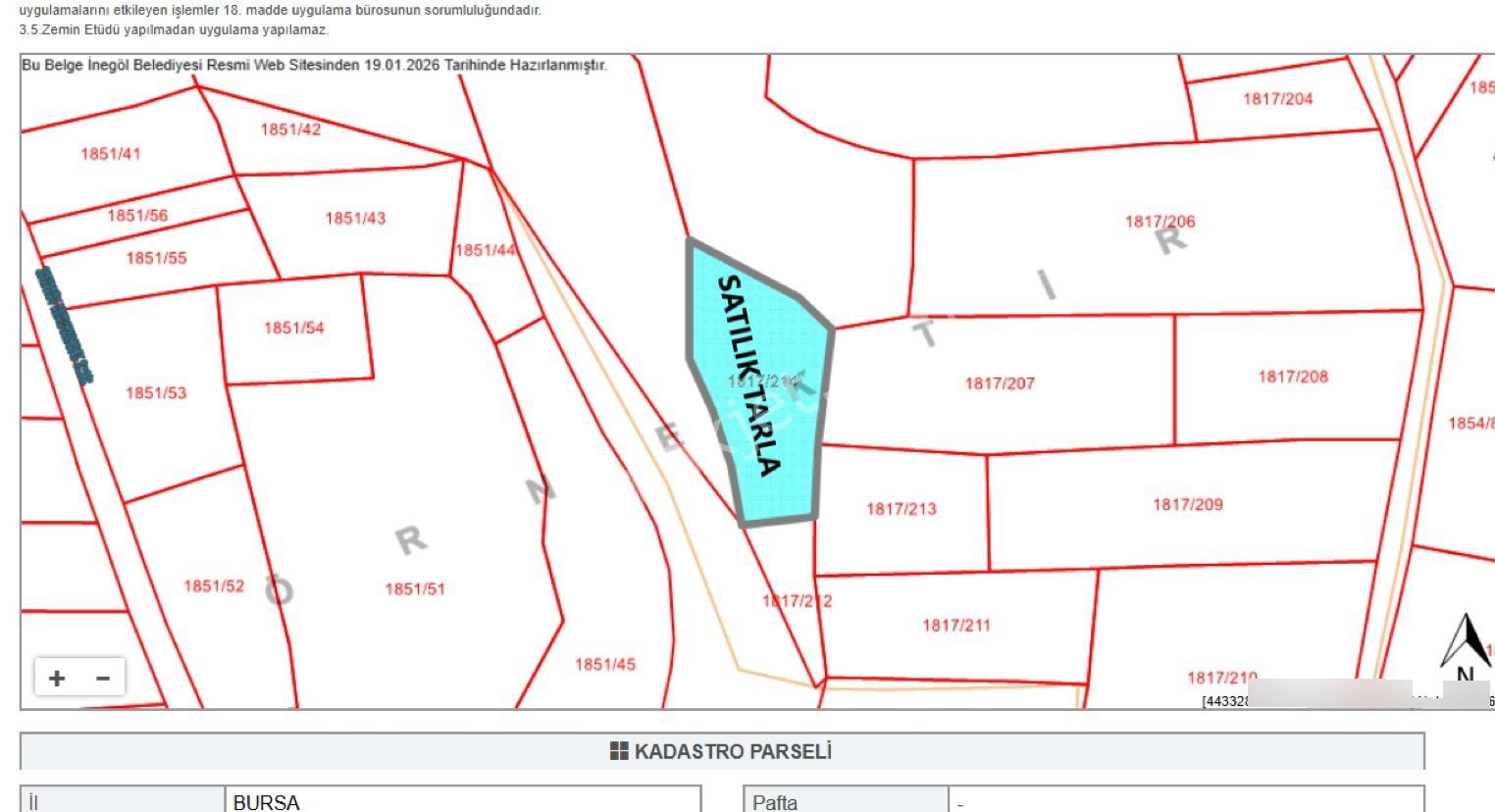 Alibey Köyde Fırsat Tarla 3.290 M² - Görsel 4