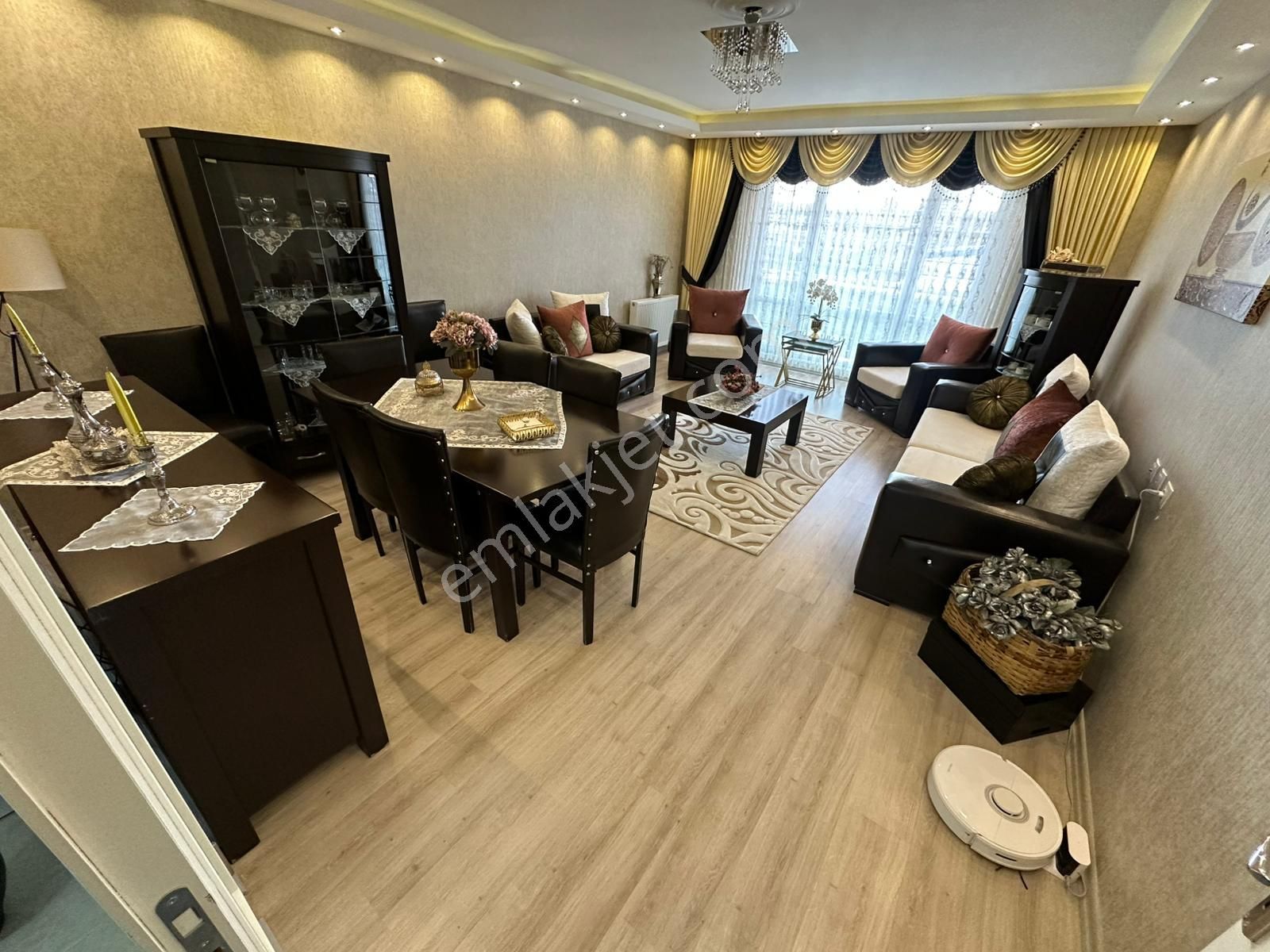 Yeni Cimşit Mh^de E. Banyolu G. Odalı 160m2 Genişlikte Ön Cp. 4+1 Full Yapılı Daire ! - Görsel 2