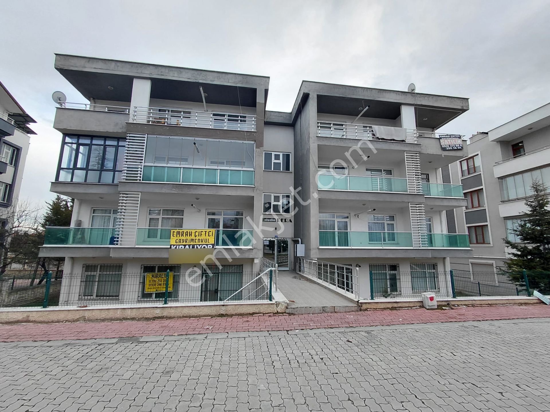 Emrah Çiftci'den Sancak Mah.tramvay Hattı Yanı Kiralık 1+1 Eşyasız Bakımlı Daire