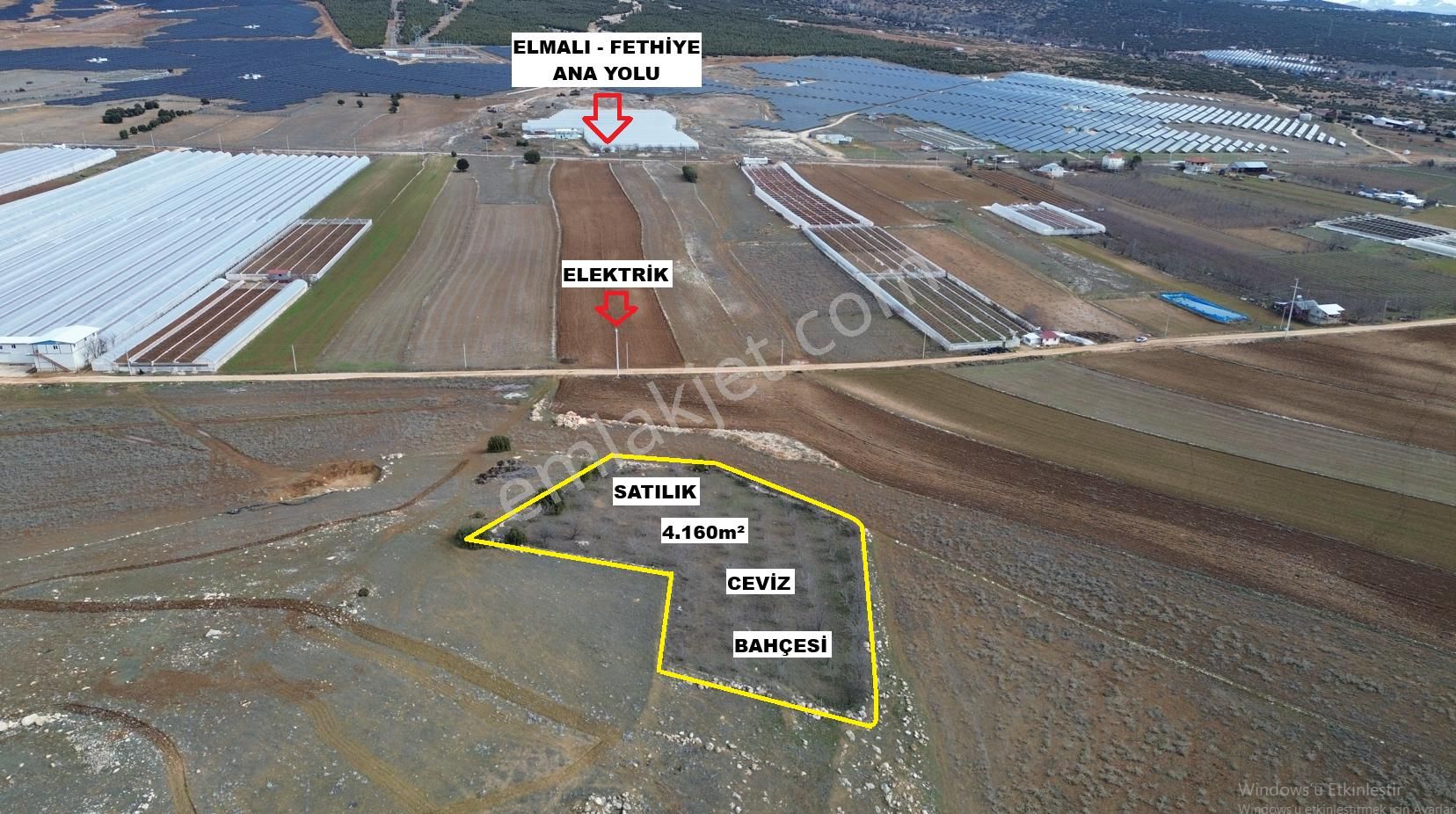 Vip Gayrimenkul'den Kışla Mah. 4.160m² Ceviz Bahçesi - Görsel 3