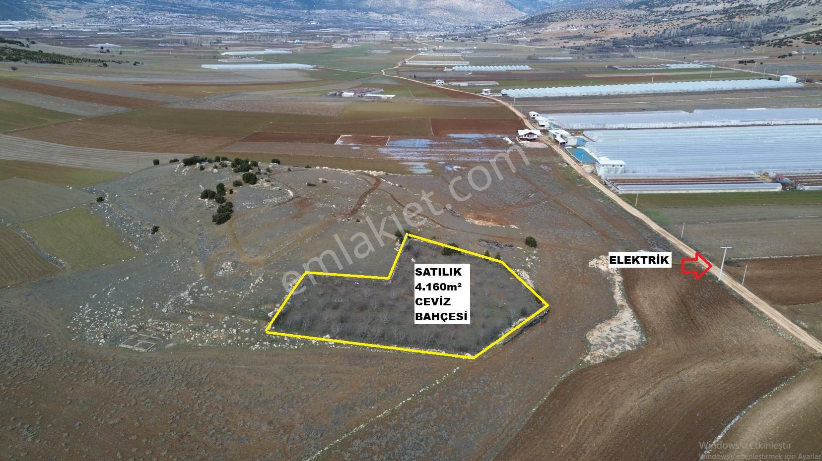 Vip Gayrimenkul'den Kışla Mah. 4.160m² Ceviz Bahçesi - Görsel 5