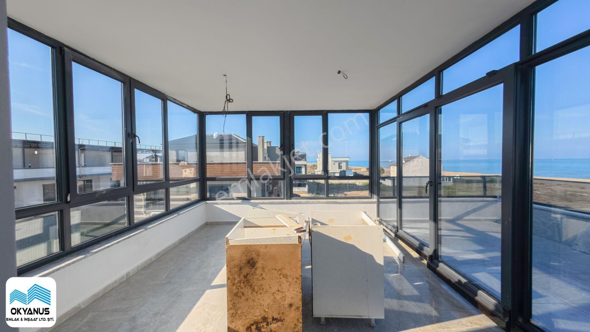 Sakarya Karasu'da Full Deniz Manzaralı Müstakil Havuzlu Modern 3+1 Villa - Görsel 31