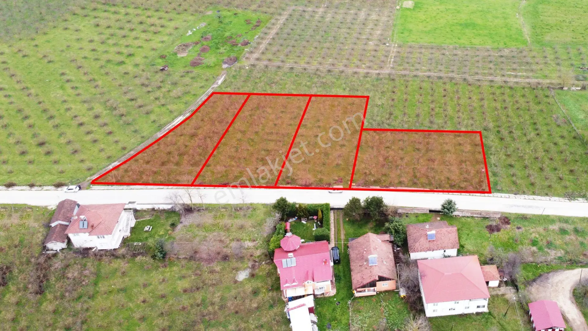Cumayeri Ören Köyü | Asfalta Cephe Villalık Satılık Parseller