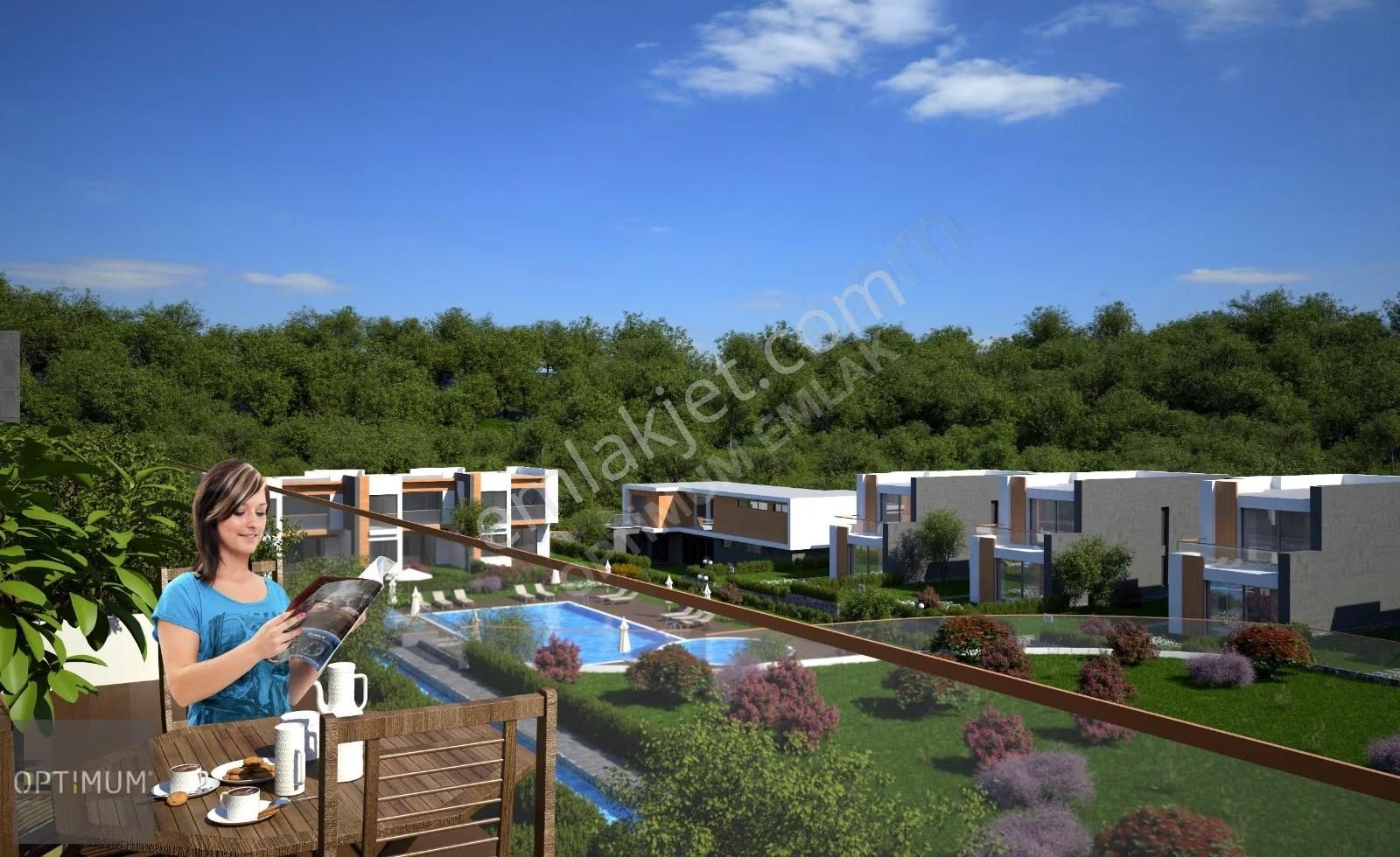 Kurtköy Optimum Unique De Şehrin İçinde Eşyalı Satılık 6+2 Villa