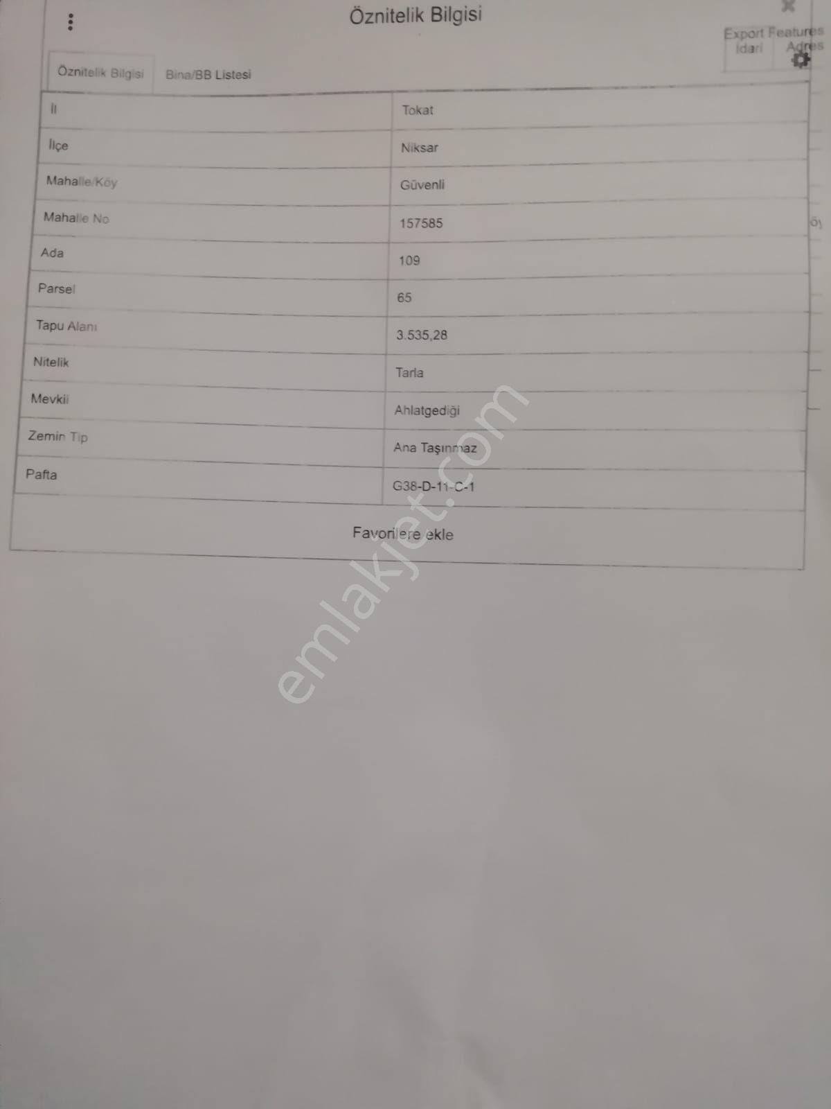 Adalet Gold Group Emlak'tan Satılık Yol Kenarında Uygun Fiyata Tarla