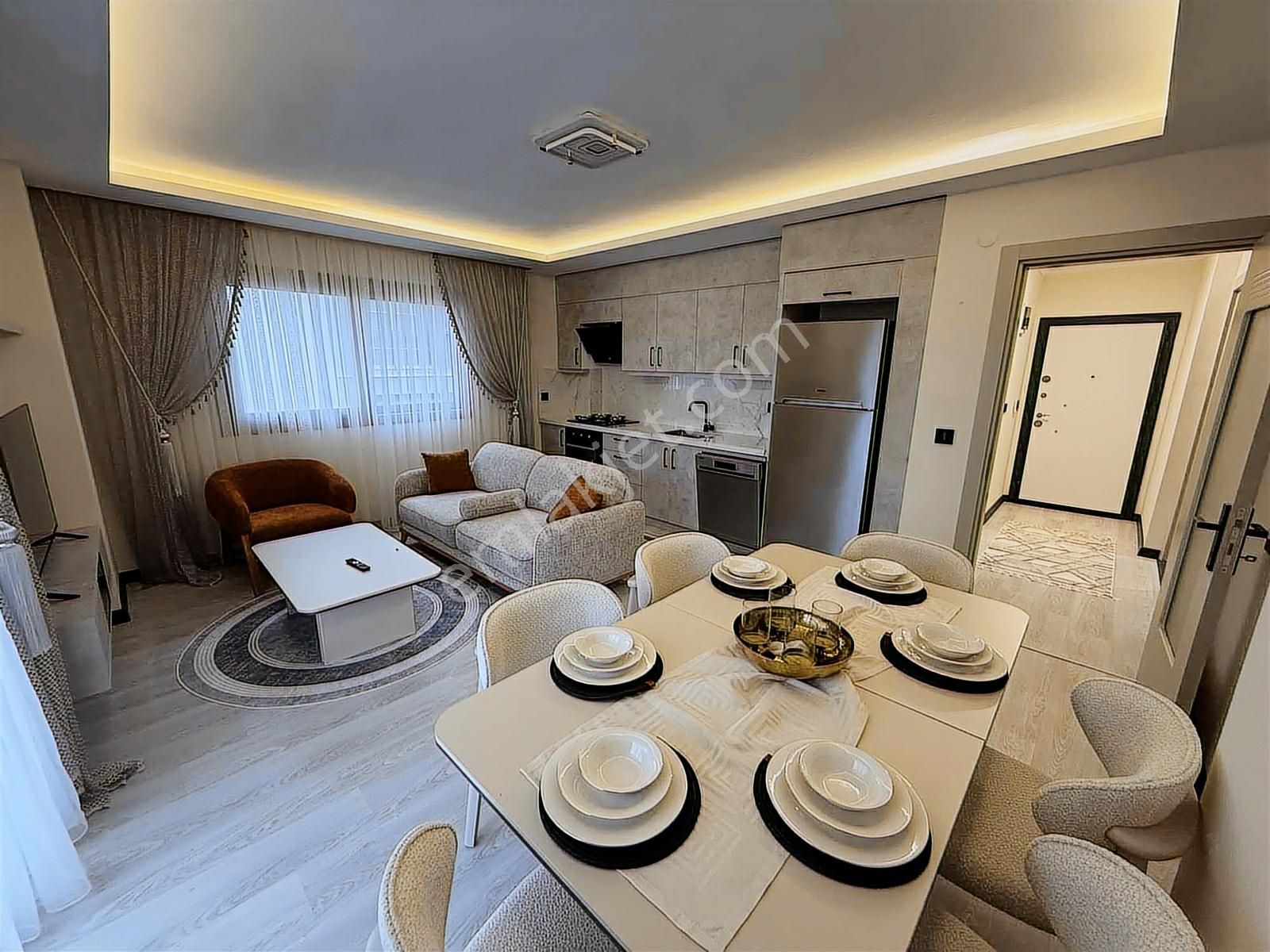 Kuşadası Davutlar Merkezde Full Eşyalı 2+1 Köşebaşı Daire - Görsel 13