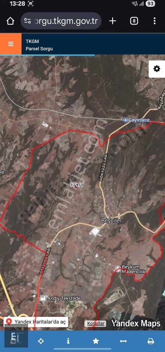 Silivri Beyciler 330m2 Arsa İçinde Konteynırı Ve Etrafı Çevrili - Görsel 13