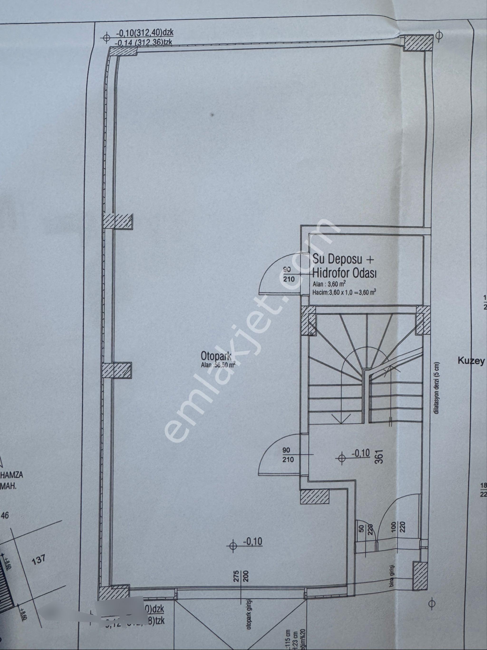 Aydınlık Emlaktan Projesi Hazır Temeli Ve 2 Kat Döşemesi Atılmış Satılık Yapı - Görsel 3