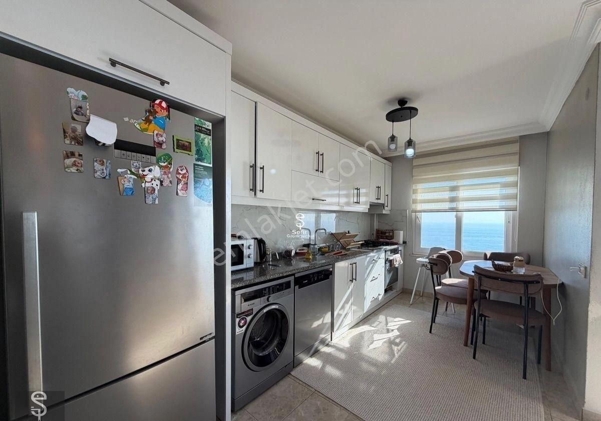 Alanya Dinekte Kiralık 2+1 Full Deniz Manzaralı Geniş Daire - Görsel 11