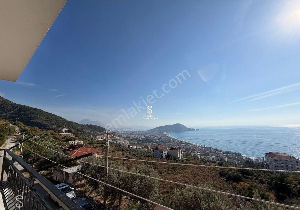Alanya Dinekte Kiralık 2+1 Full Deniz Manzaralı Geniş Daire - Görsel 16
