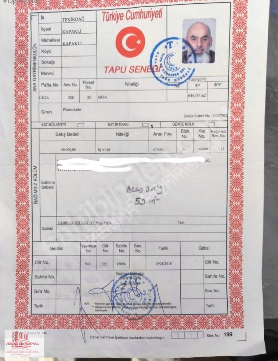 Uzemar'dan Çerkezköy Kapaklı'da Satılık Dükkan - Görsel 7