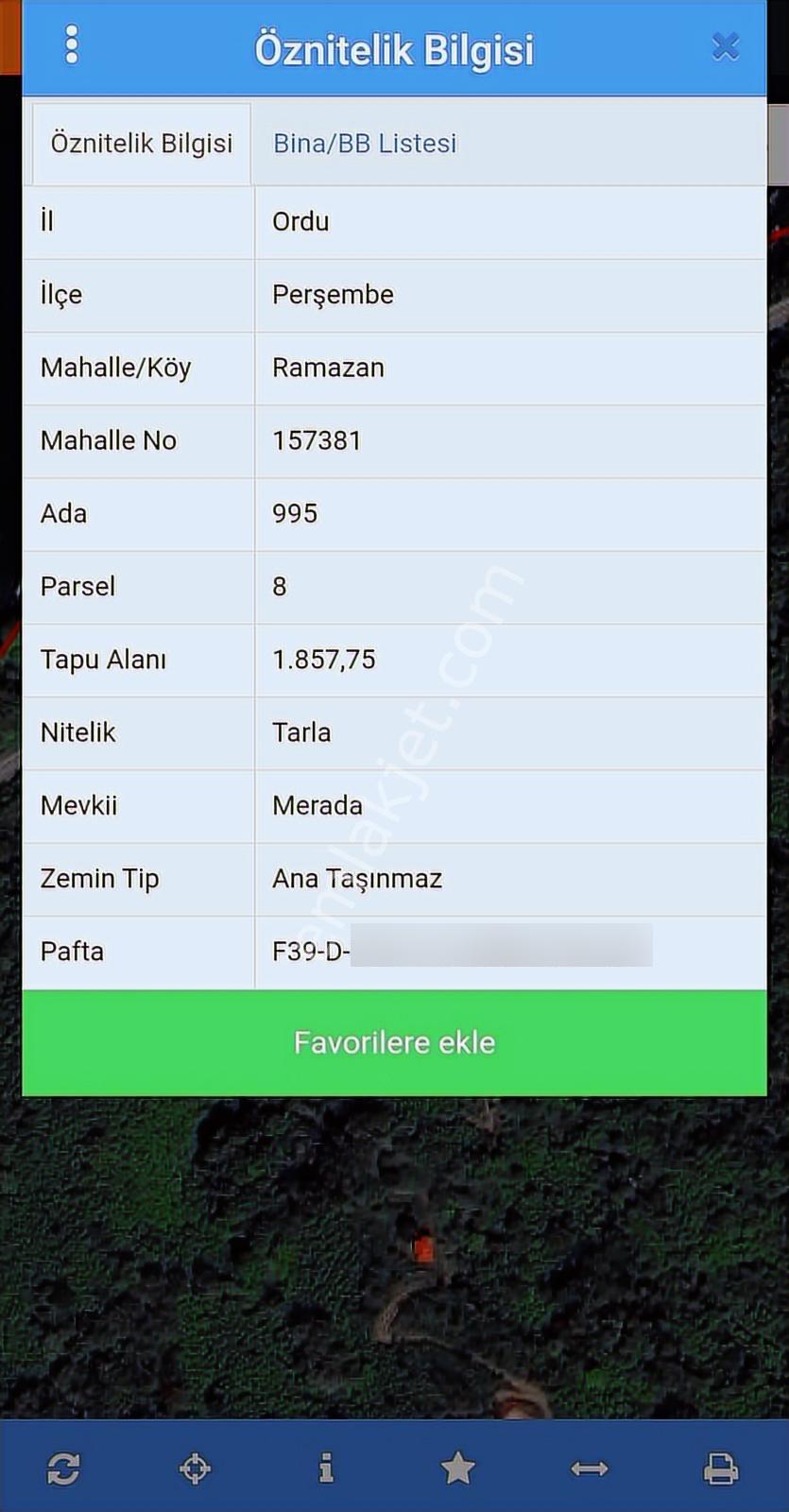Sakin Şehir Perşembe Hoynatta Manzaralı 1572 M2 Bahçe. - Görsel 28