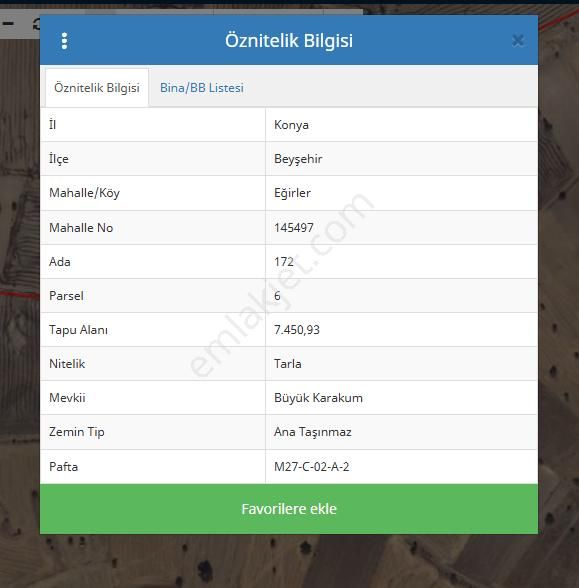 7450 M² Satılık Fırsat Tarla - Görsel 2