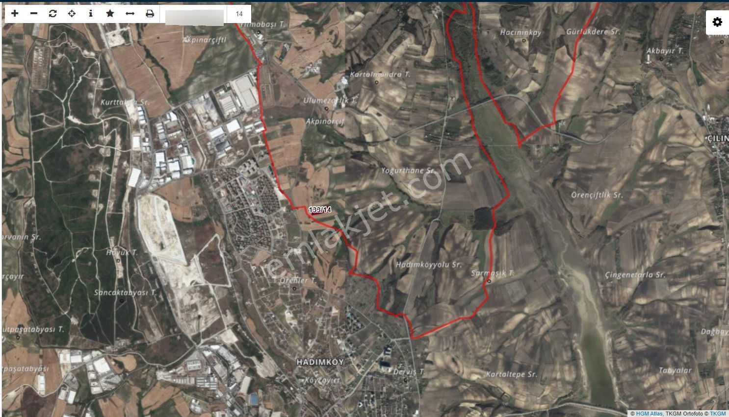 Arnavutköy Dursunköy Tek Tapu 8924.98m2 Z+3 Kat İmarlıdır - Görsel 4