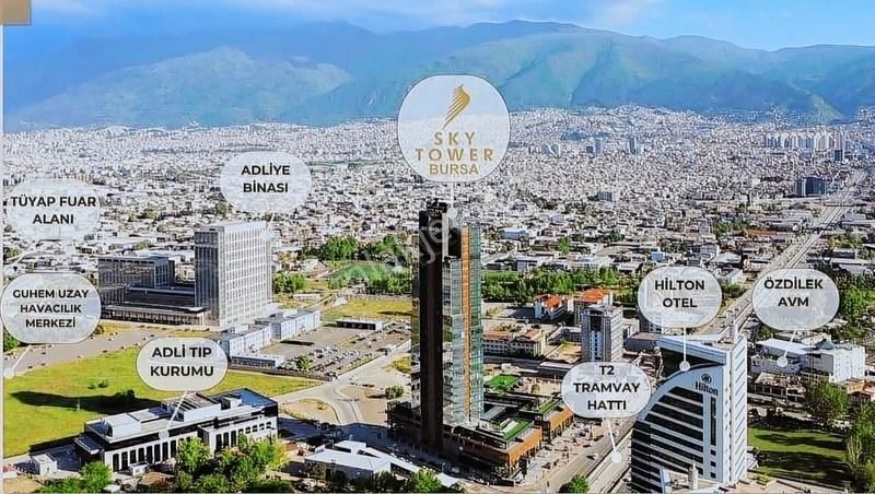 Dialog Piramitten Sky Tower Da Dubleks Satılık Ofis - Görsel 5