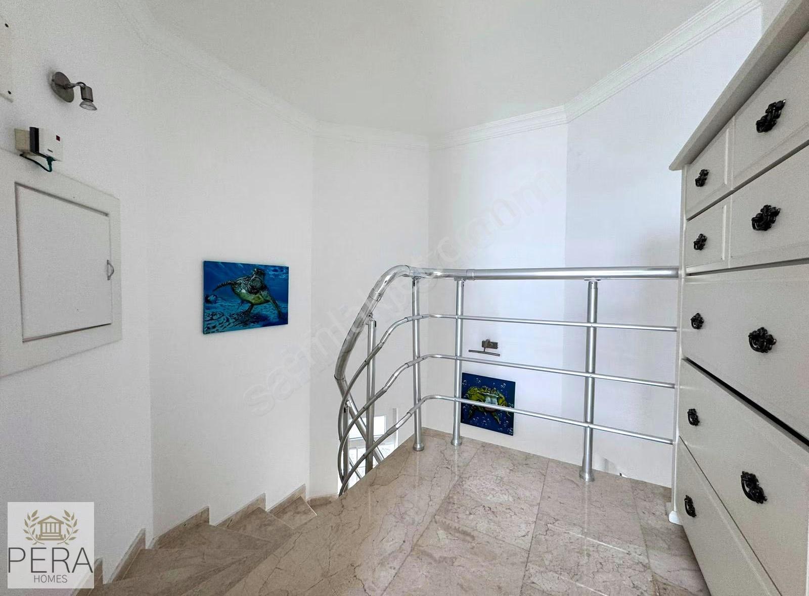 Alanya Bektaş Manzaralı Kiralık Müstakil Havuz 3+1 Eşyalı Villa - Görsel 4