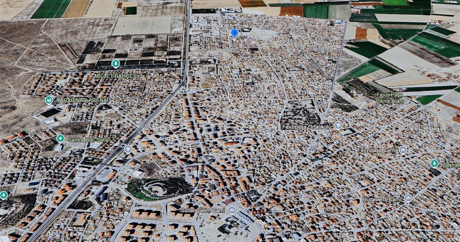 Konya Karapınar Adalet Yatırımlık 510m² İmarı Hazır Satılık Arsa - Görsel 20