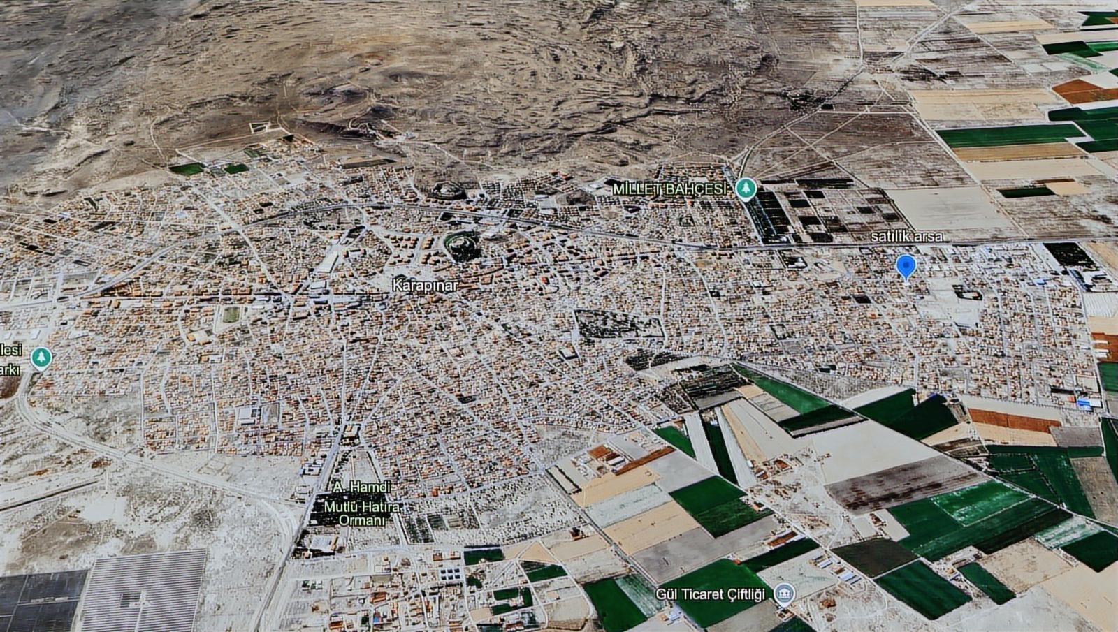 Konya Karapınar Adalet Yatırımlık 510m² İmarı Hazır Satılık Arsa - Görsel 9