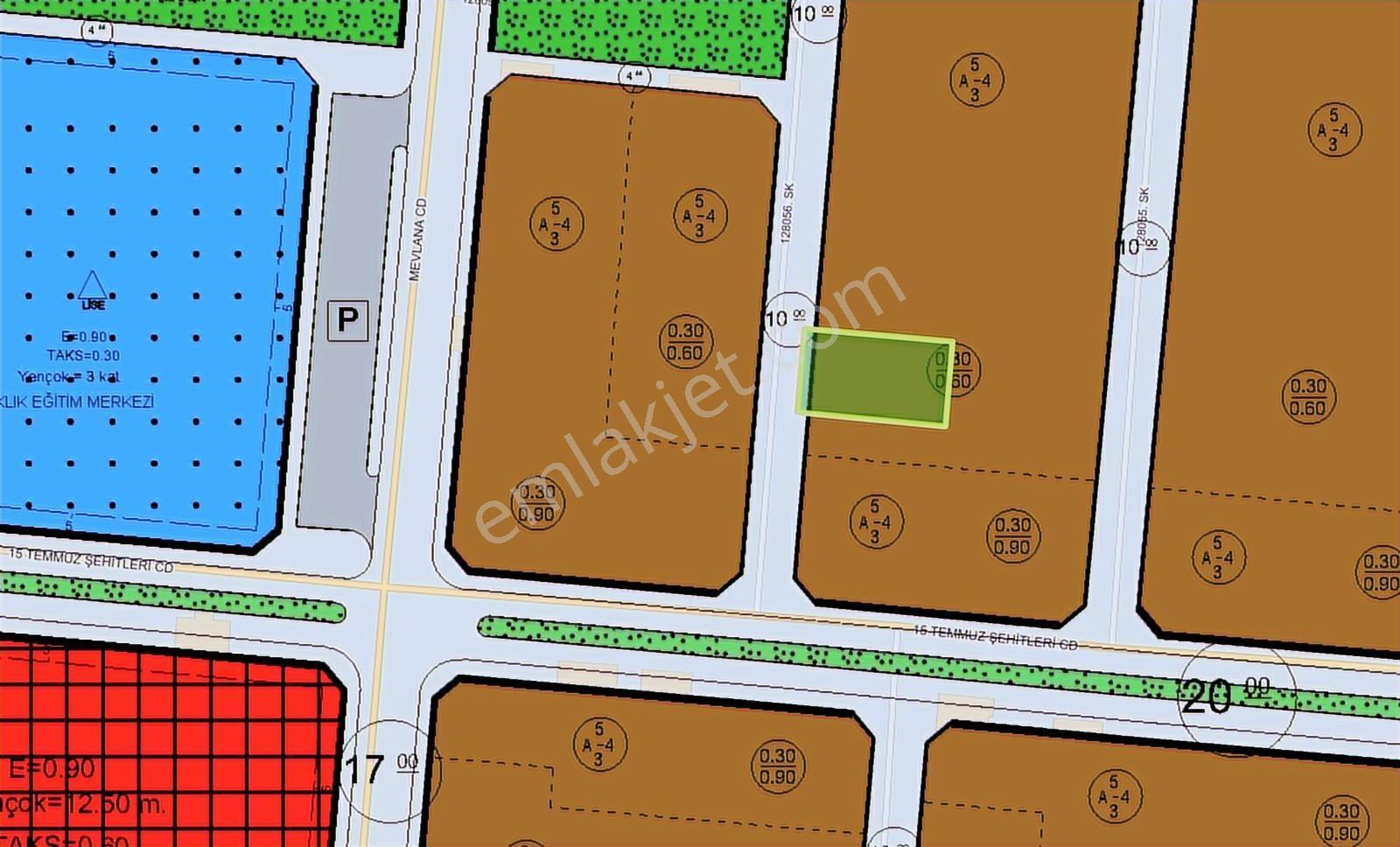 Konya Karapınar Adalet Yatırımlık 510m² İmarı Hazır Satılık Arsa - Görsel 11