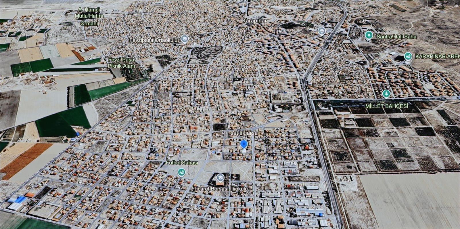 Konya Karapınar Adalet Yatırımlık 510m² İmarı Hazır Satılık Arsa - Görsel 17