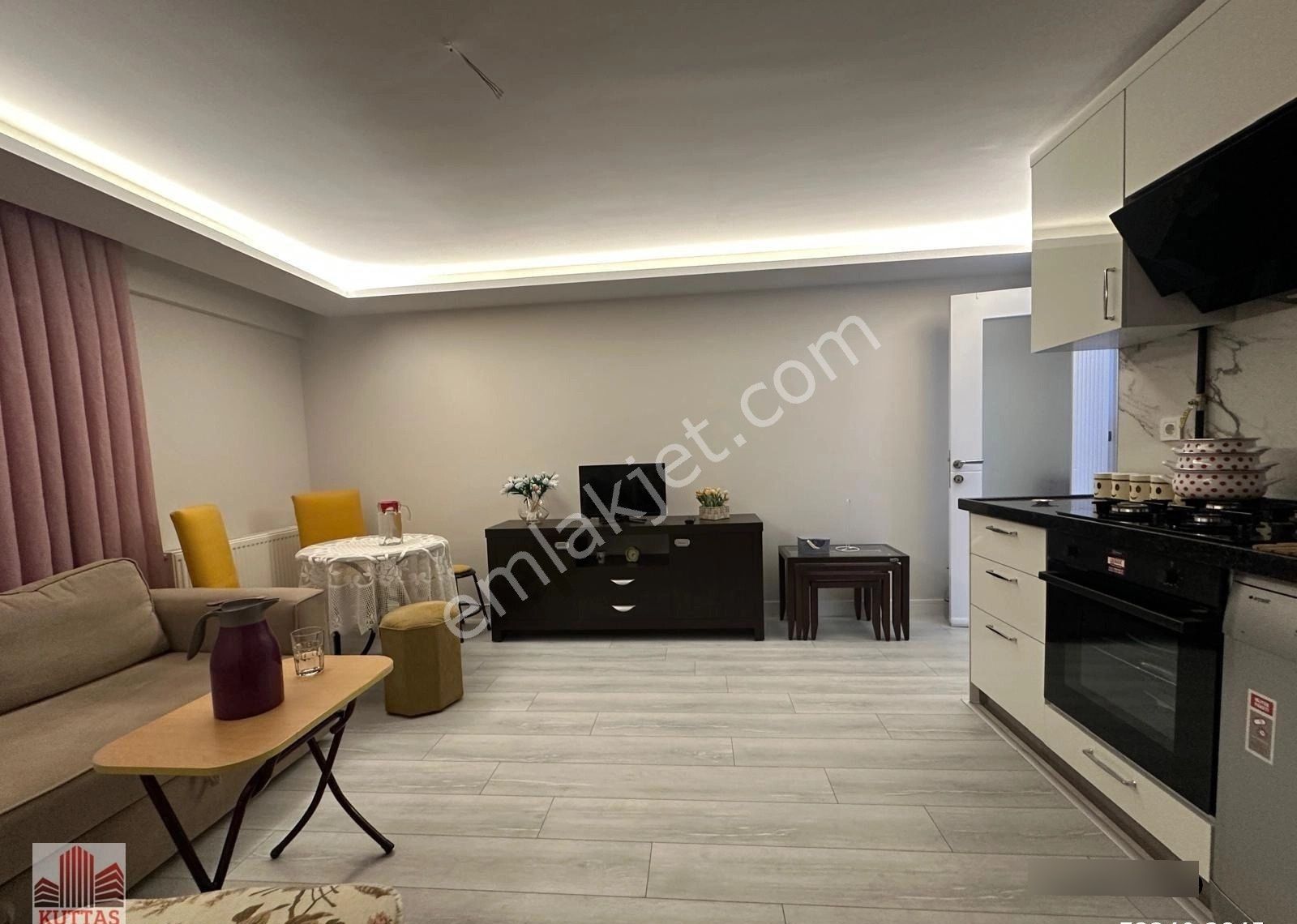 Kuttaş'tan Bahçelide Yeni Binada 3.kat Eşyalı 1+1 Kiralık - Görsel 5