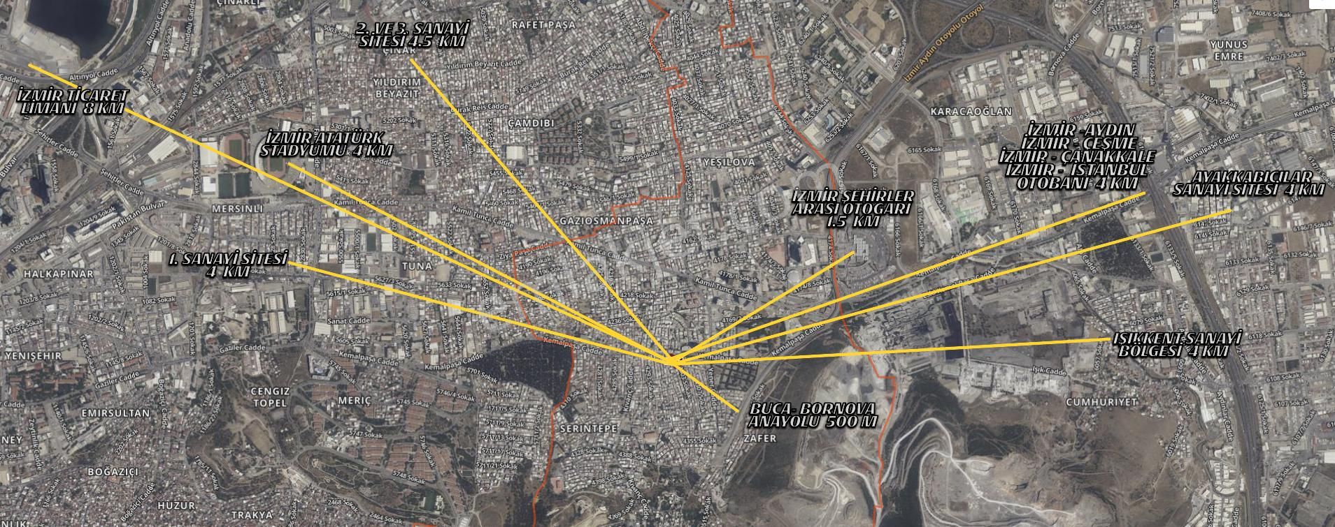Bornova'da Satılık 20 Kat İmarlı, 1087m² Köşe Parsel Arsa - Görsel 2