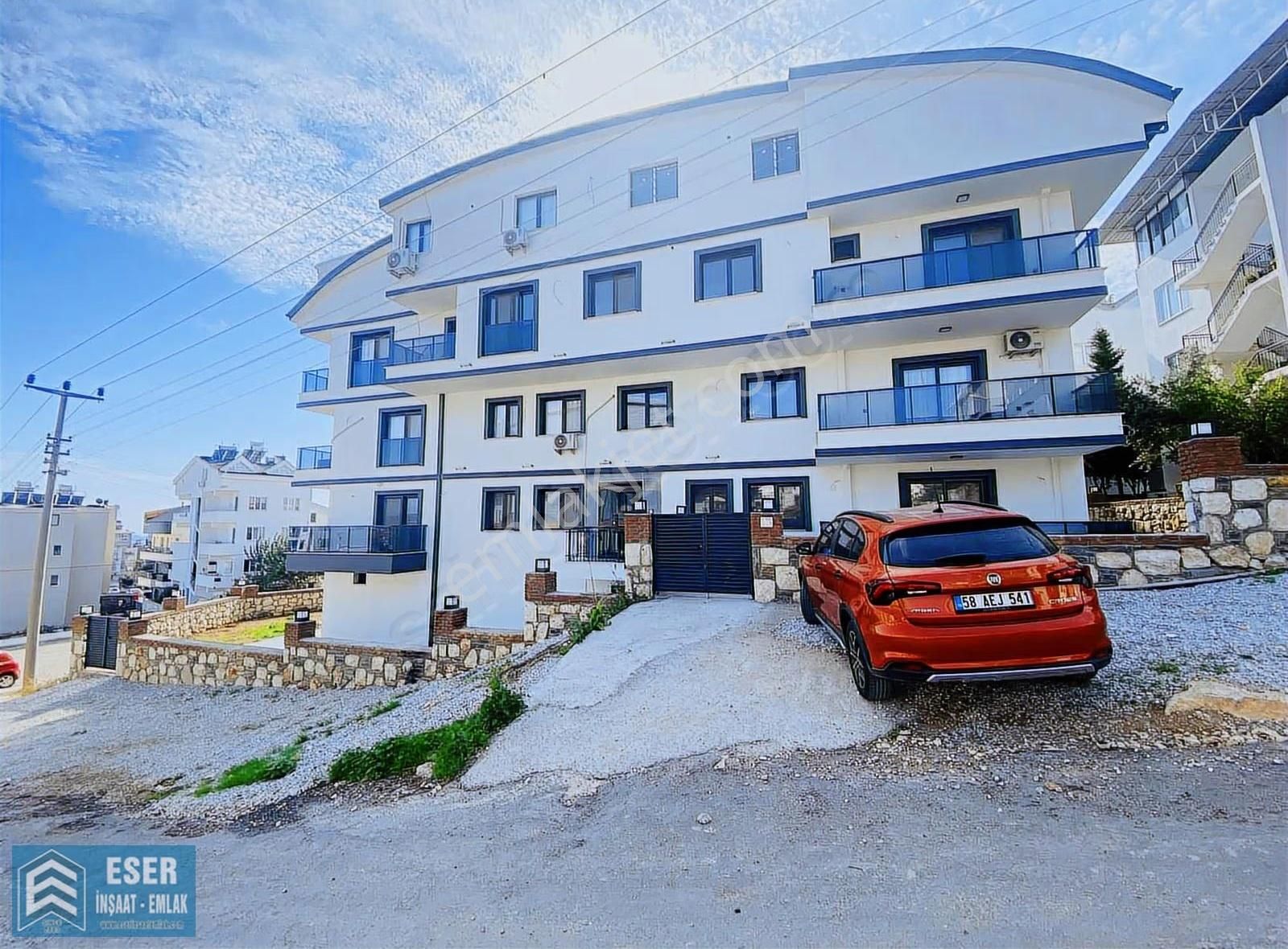 Didimde Satılık Yüksek Giriş Asansörlü Sıfır 2+1 Ayrı Mutfak