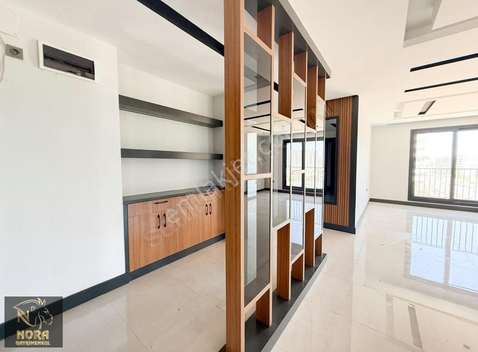 Nora'dan 13. Cadde Cepheli Tek Blok 180m2 Cam Balkonlu Kiralık - Görsel 6