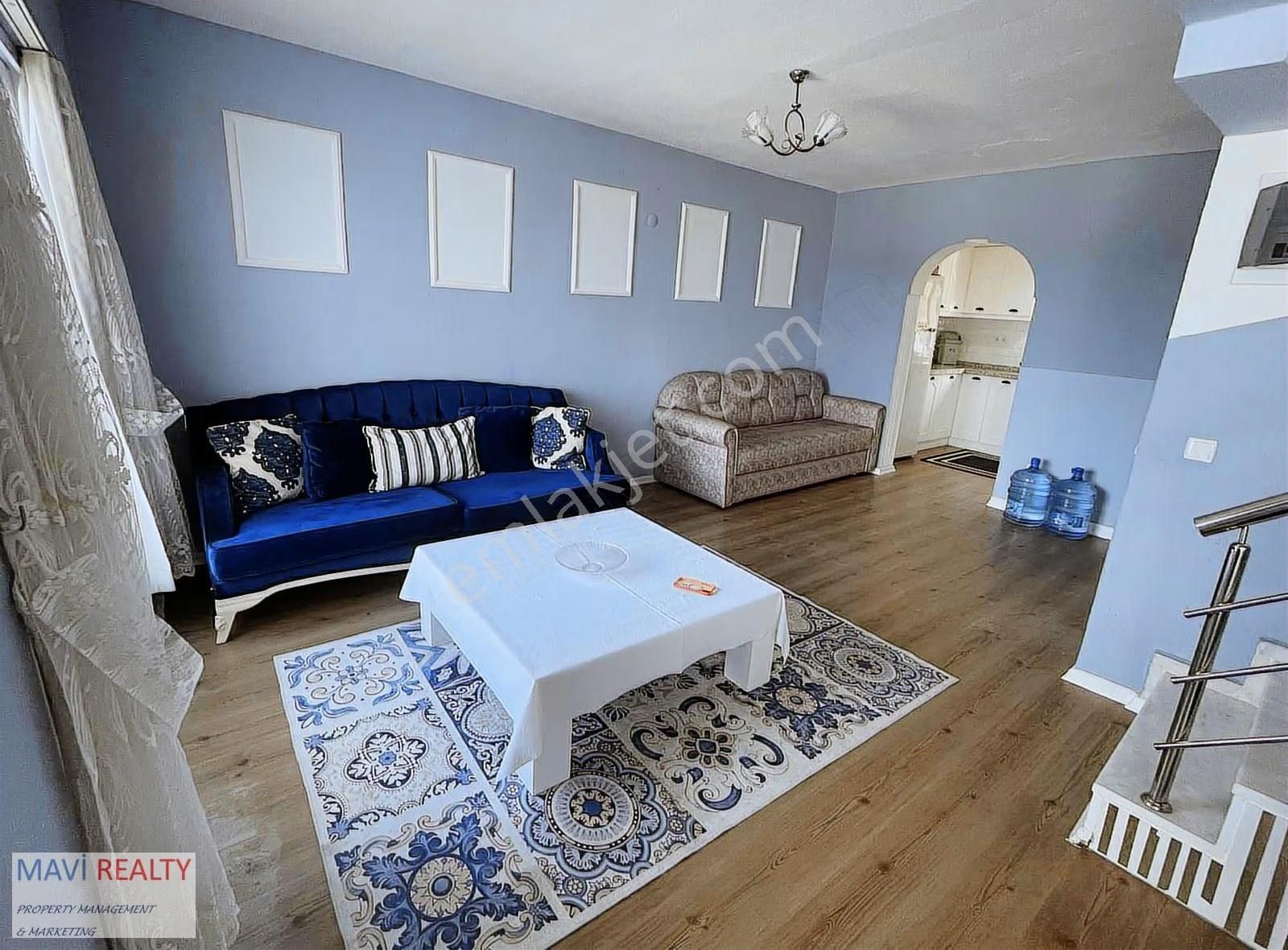 Güllük Oba Sitesinde Deniz Manzaralı Eşyalı Satılık Villa - Görsel 31